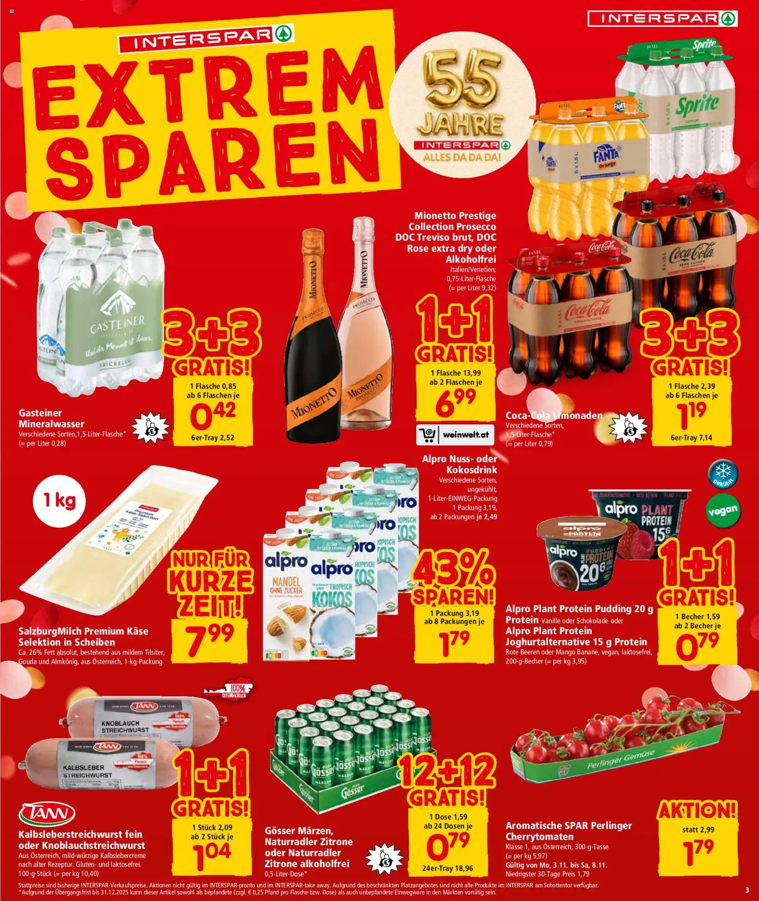 Interspar Flugblatt - Salzburg gültig ab 06.11.2025 | Seite: 4 | Produkte: Gemüse, Zucker, Zitrone, Mango