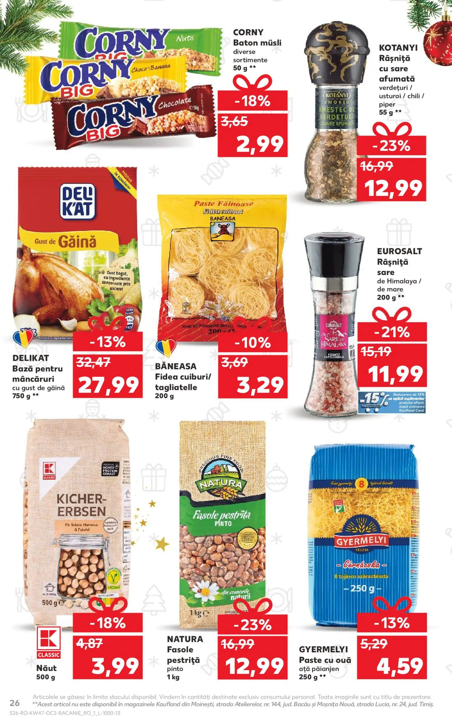 Noul catalog Kaufland – valabil de la 19.11.2025 | Pagină: 26