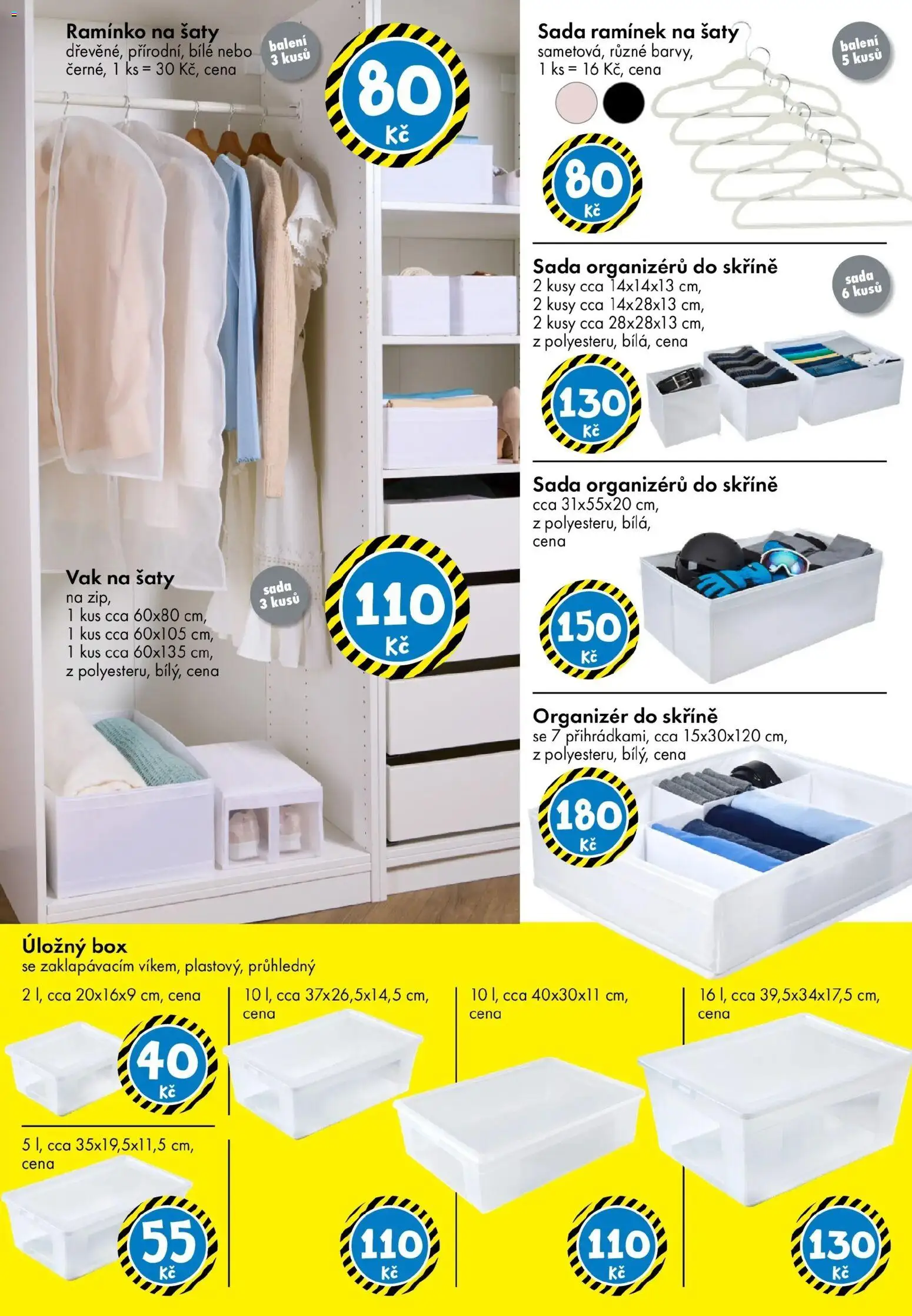 TEDi leták - Praha, Ostrava, Plzeň od 13.02.2026 | Strana: 8 | Produkty: Šaty, Box, Úložný box, Organizér do skříně