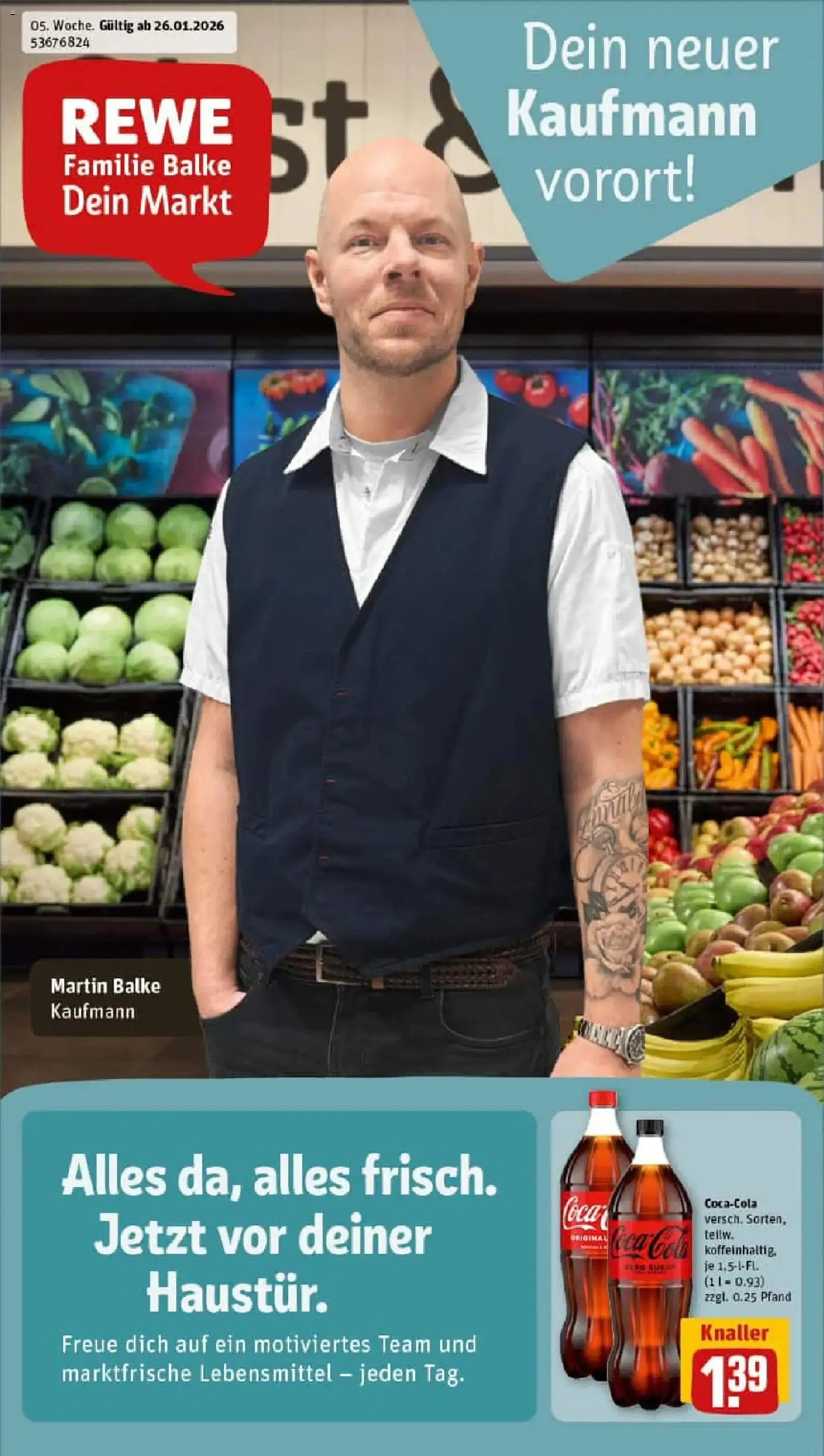 Rewe prospekt Kiel	 – gültig ab 26.01.2026 | Seite: 1