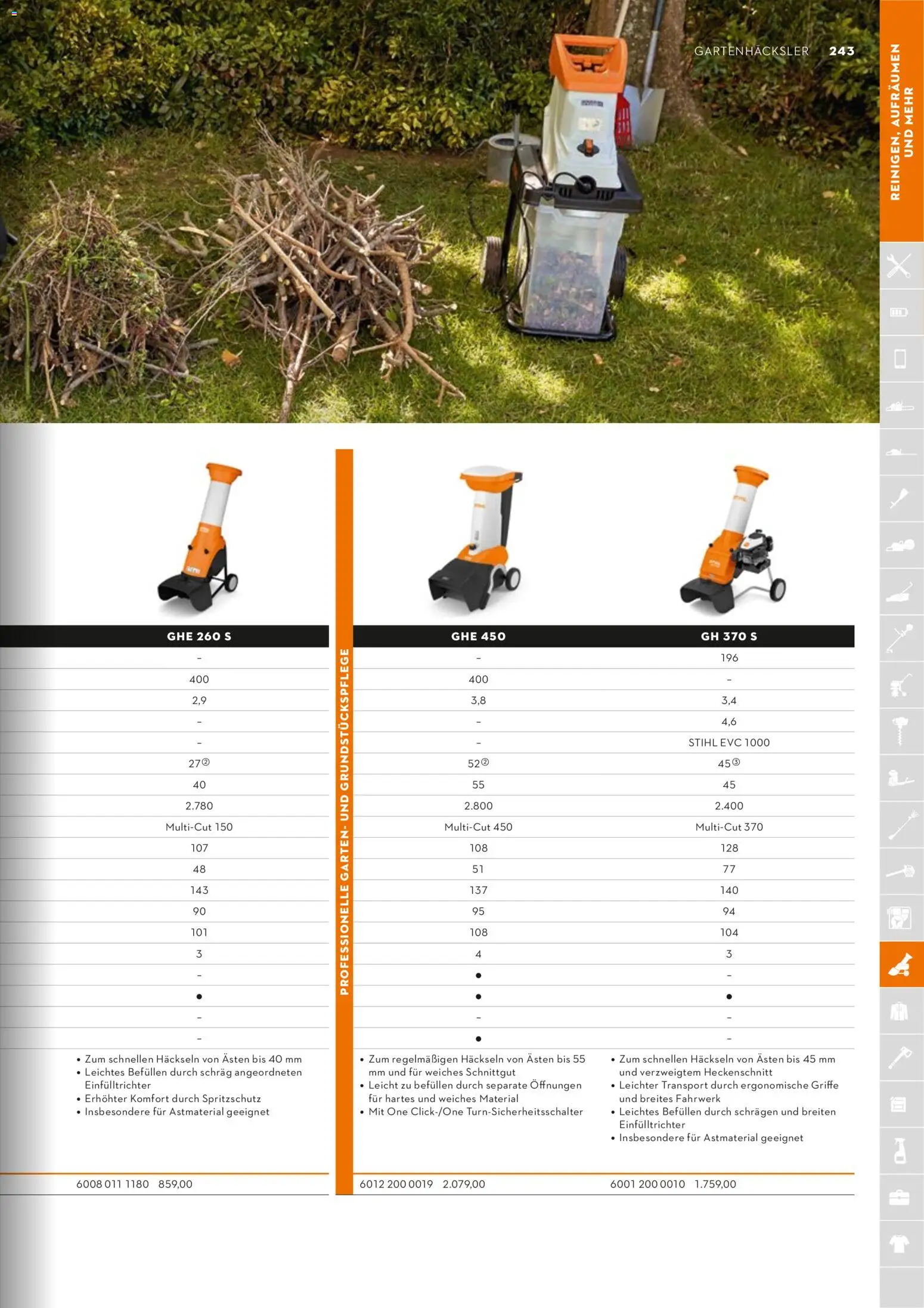 STIHL Katalog – gültig ab 01.01.2026 | Seite: 243