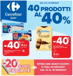 Anteprima del volantino Carrefour Iper - Carugate catalogo valido a partire dal 02.01.2026