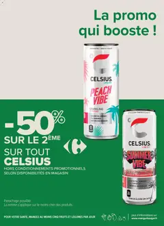 Carrefour City - Prévisualisation de Carrefour City catalogue J'peux pas j'ai promos du 4 au 16 novembre ! valide à partir de 04.11.2025 | Page: 9 | Produits: Sucre, Framboise, Pêche, Boisson énergisante