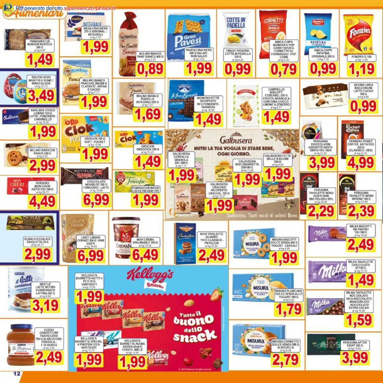 Volantino Pewex del 17.10.2025 | Pagina: 12 | Prodotti: Yogurt, Arancia, Plumcake, Pistacchi