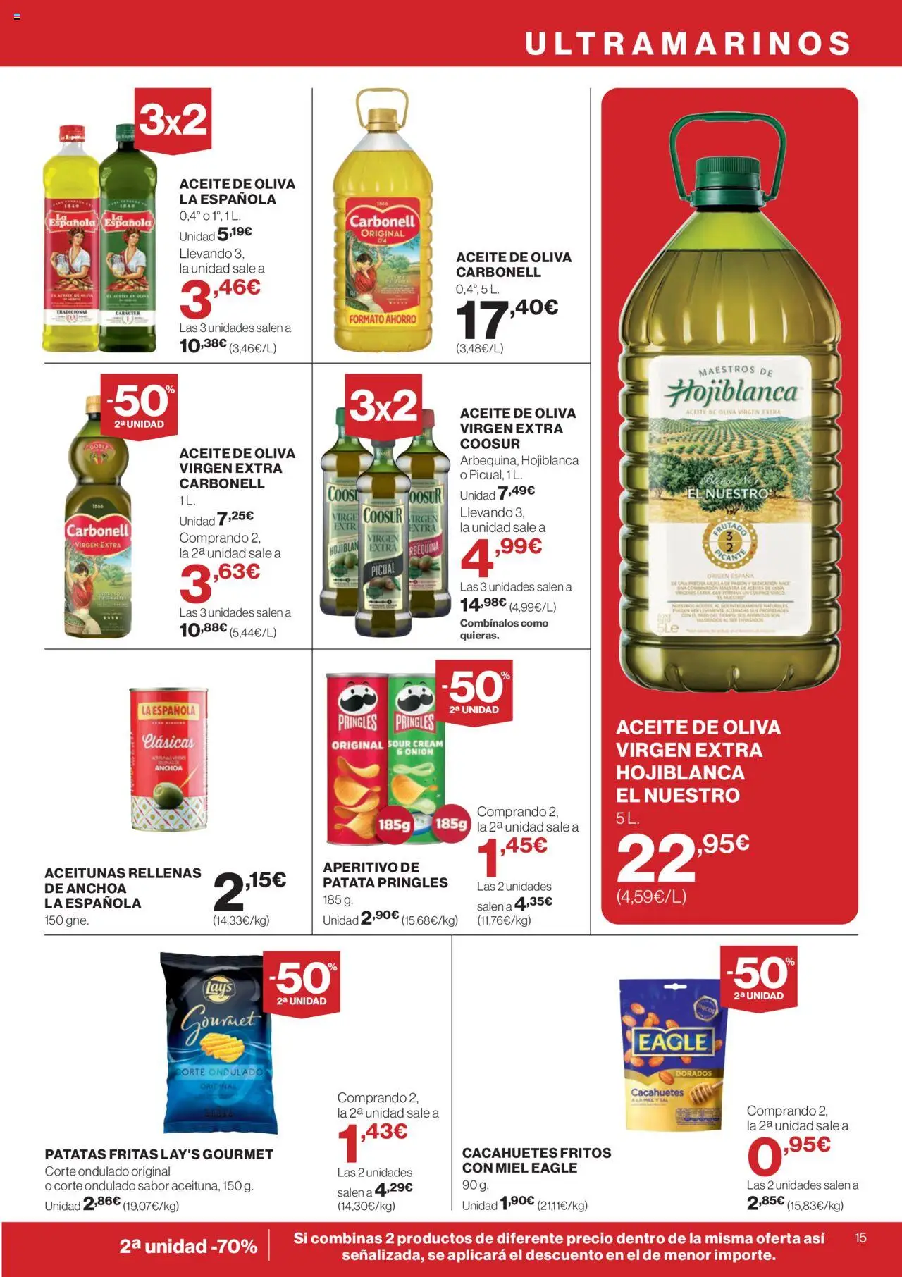 Supercor Canarias │ válido desde el 11.09.2025 | Página: 15 | Productos: Ψηφιακή κάμερα, Aceite, Aceite de oliva, Anchoa
