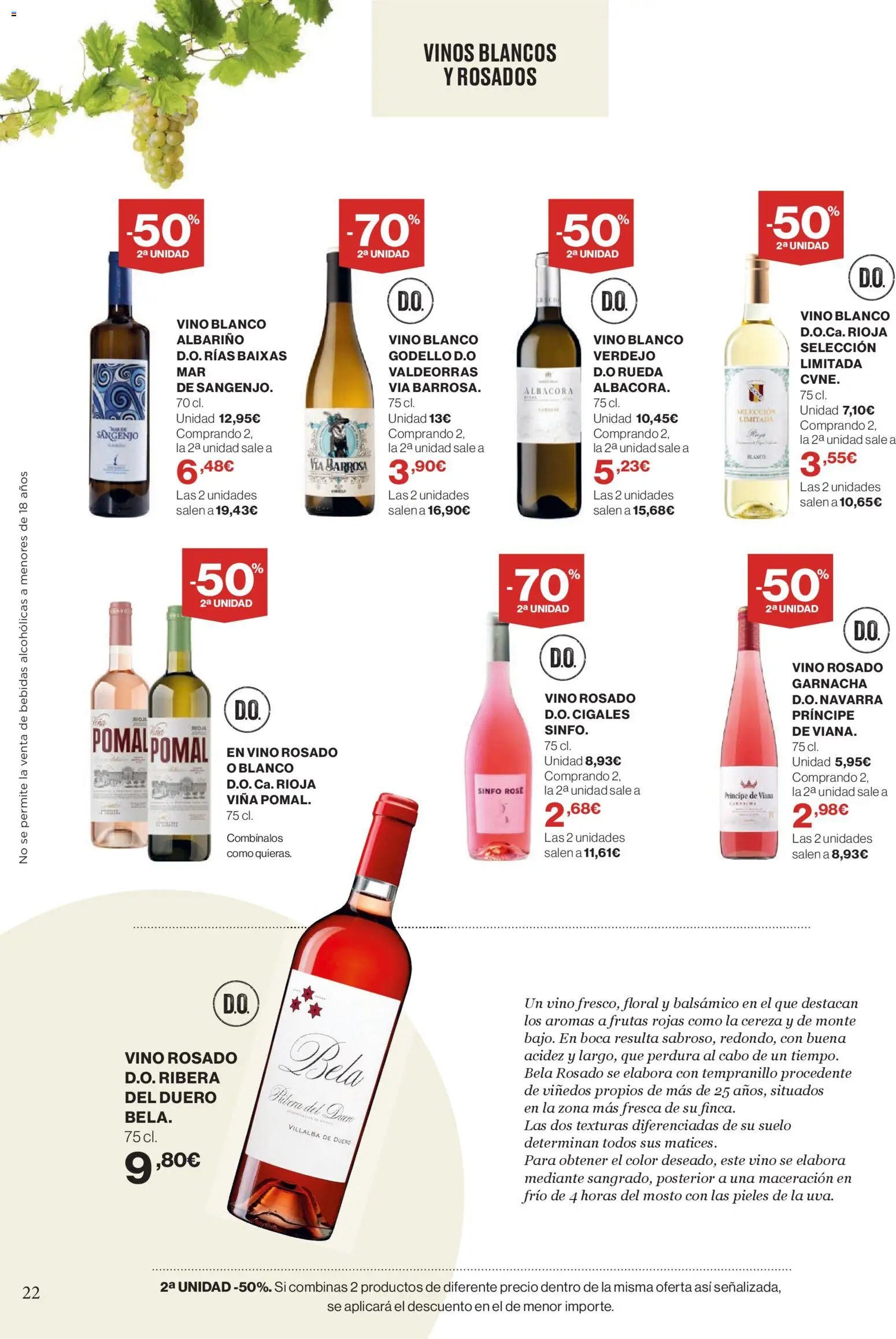 Supercor Canarias │ válido desde el 26.02.2026 | Página: 22 | Productos: Vino rosado, Vino