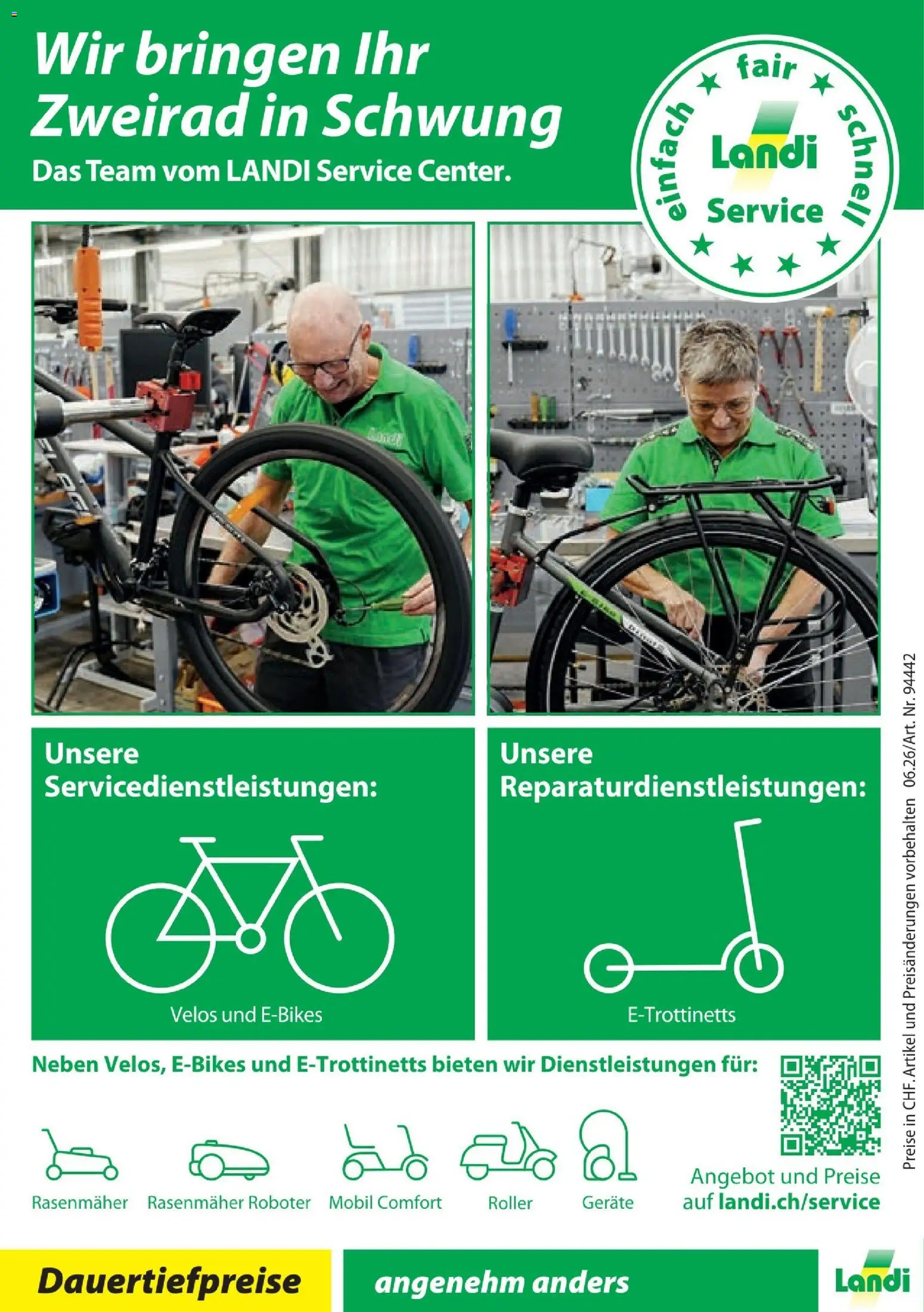 Landi Aktionen Fahrfreude – gültig ab 28.01.2026 | Seite: 16 | Produkte: Roboter, Rasenmäher