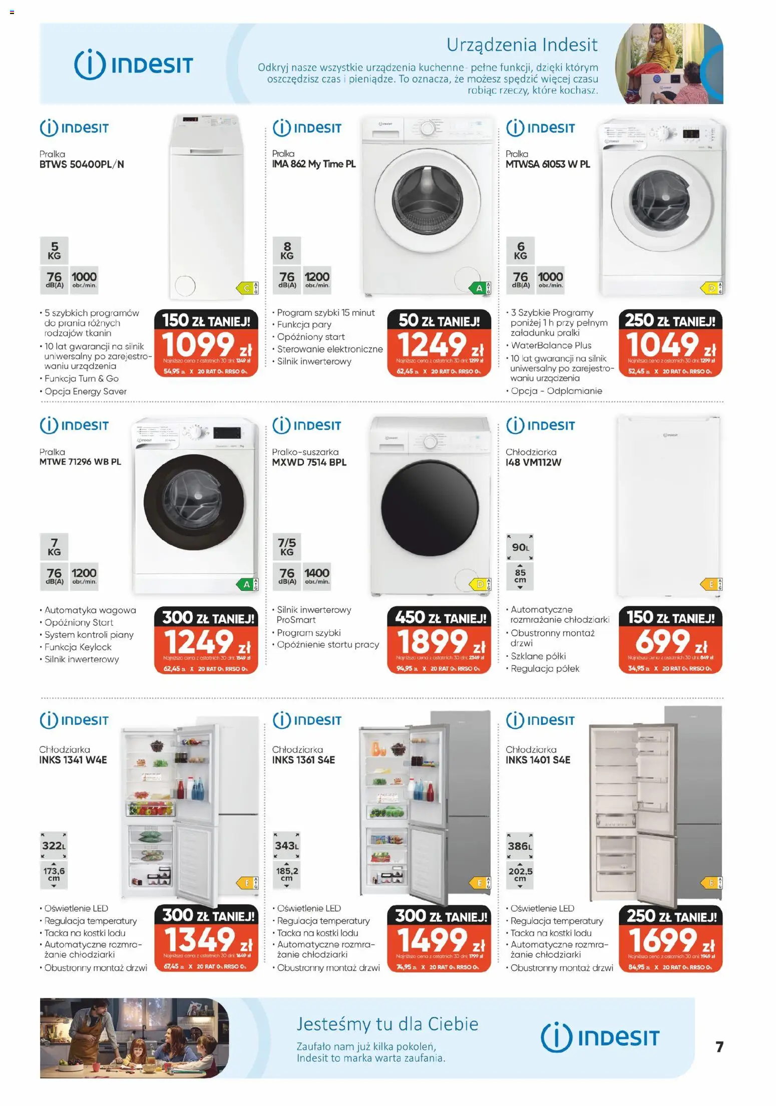 Max elektro Gazetka od 29.01.2026 | Strona: 7 | Produkty: Pralka