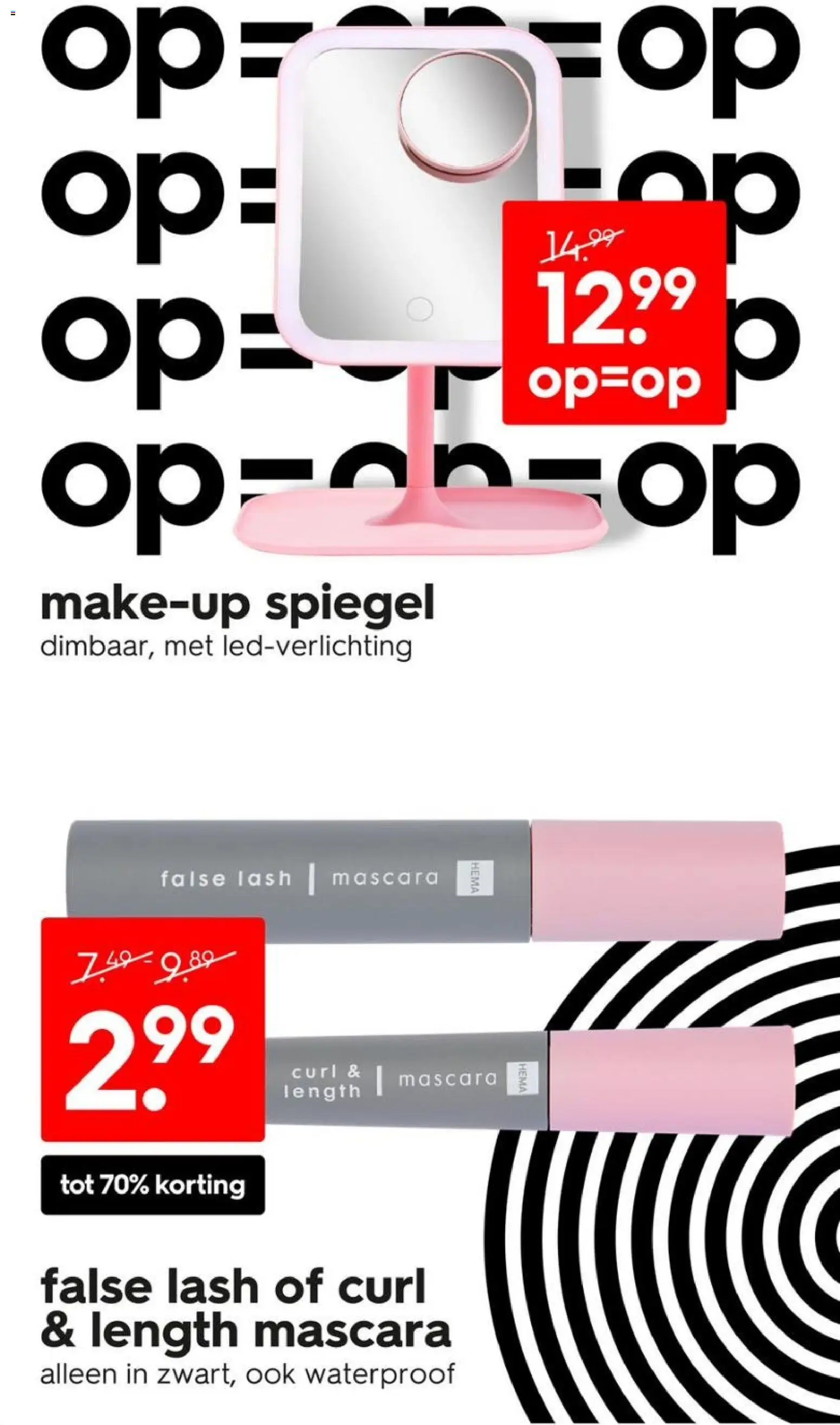 {H1} | Pagina: 10 | Producten: Spiegel, Mascara