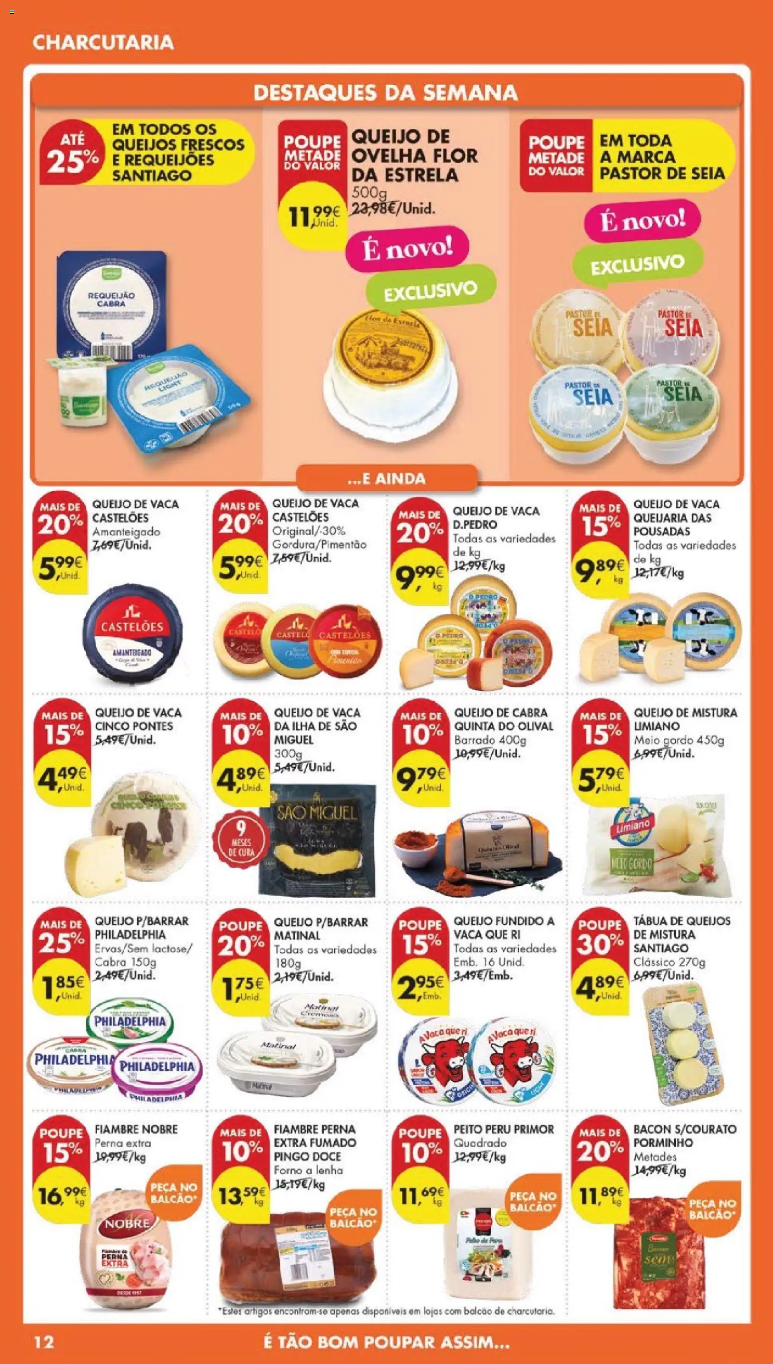 Pingo Doce folheto │ válido de 14.04.2026 | Página: 14 | Produtos: Tábua, Forno, Peru, Requeijão