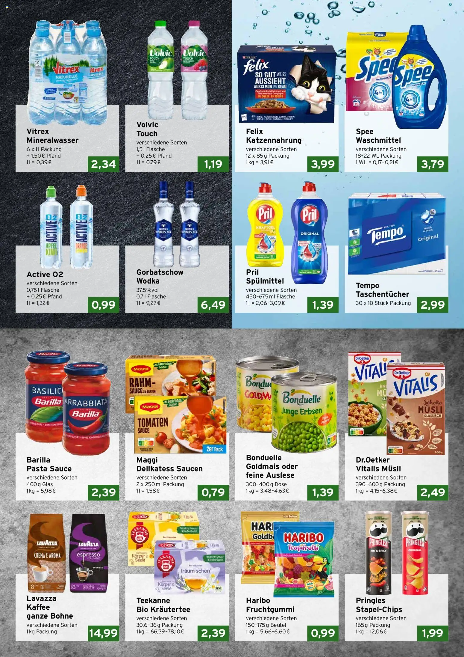 CAP Markt Prospekt – gültig ab 26.01.2026 | Seite: 3 | Produkte: Haribo, Tomaten, Mineralwasser, Spee