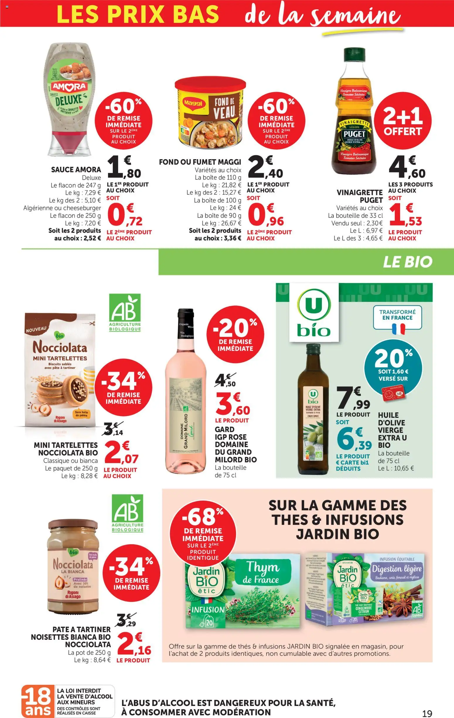{H1} | Page: 19 | Produits: Huile D'olive, Fenouil, Infusion, Biscuits