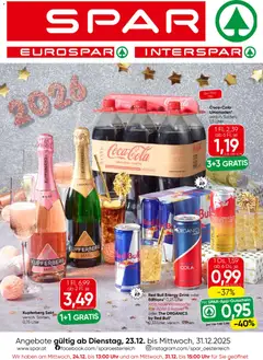 Spar Einleger - Tirol ab 23.12.2025 gültig