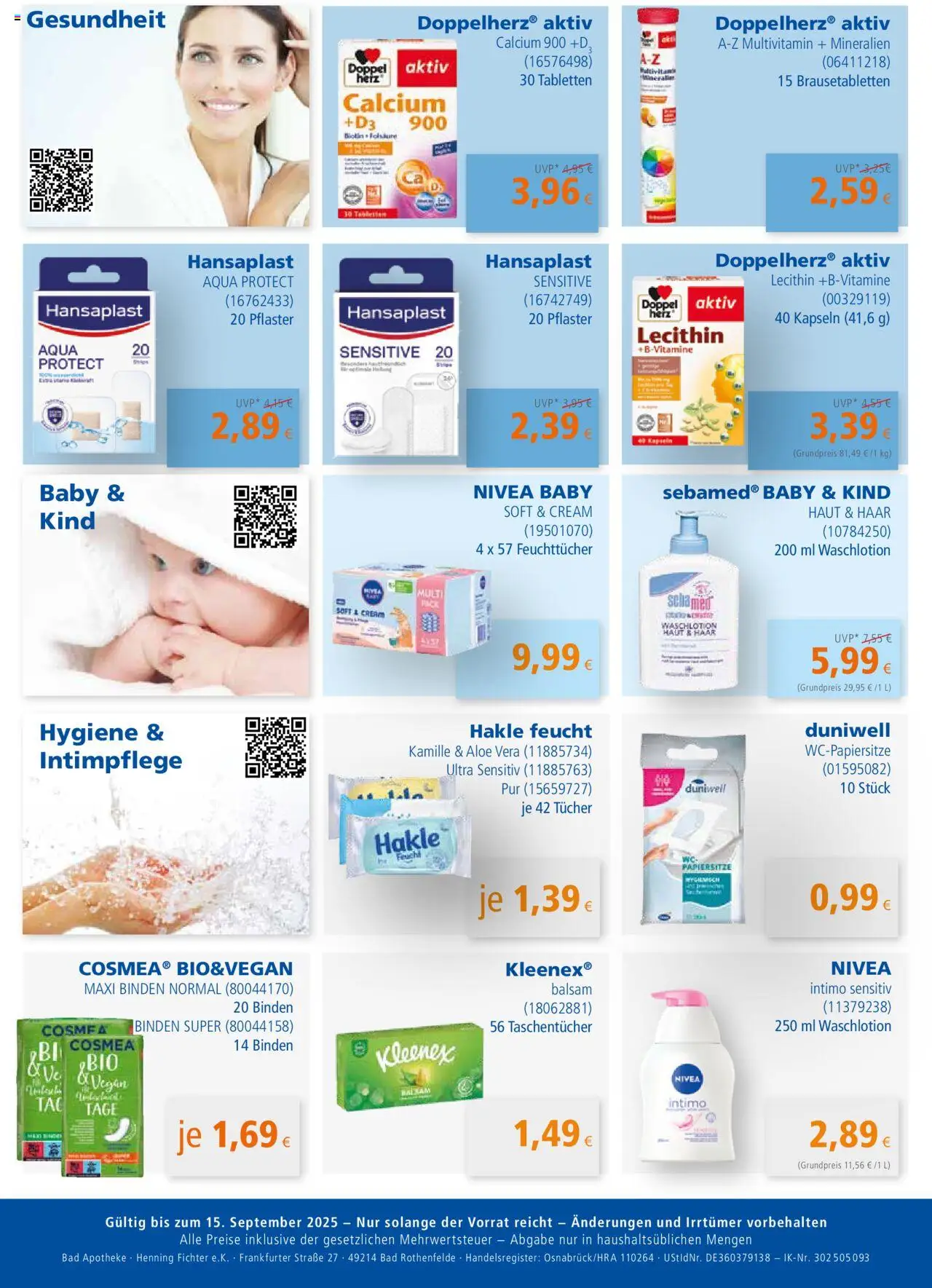 Apotal Drogerieknüller - gültig ab dem 28.07.2025 | Seite: 4 | Produkte: Bad