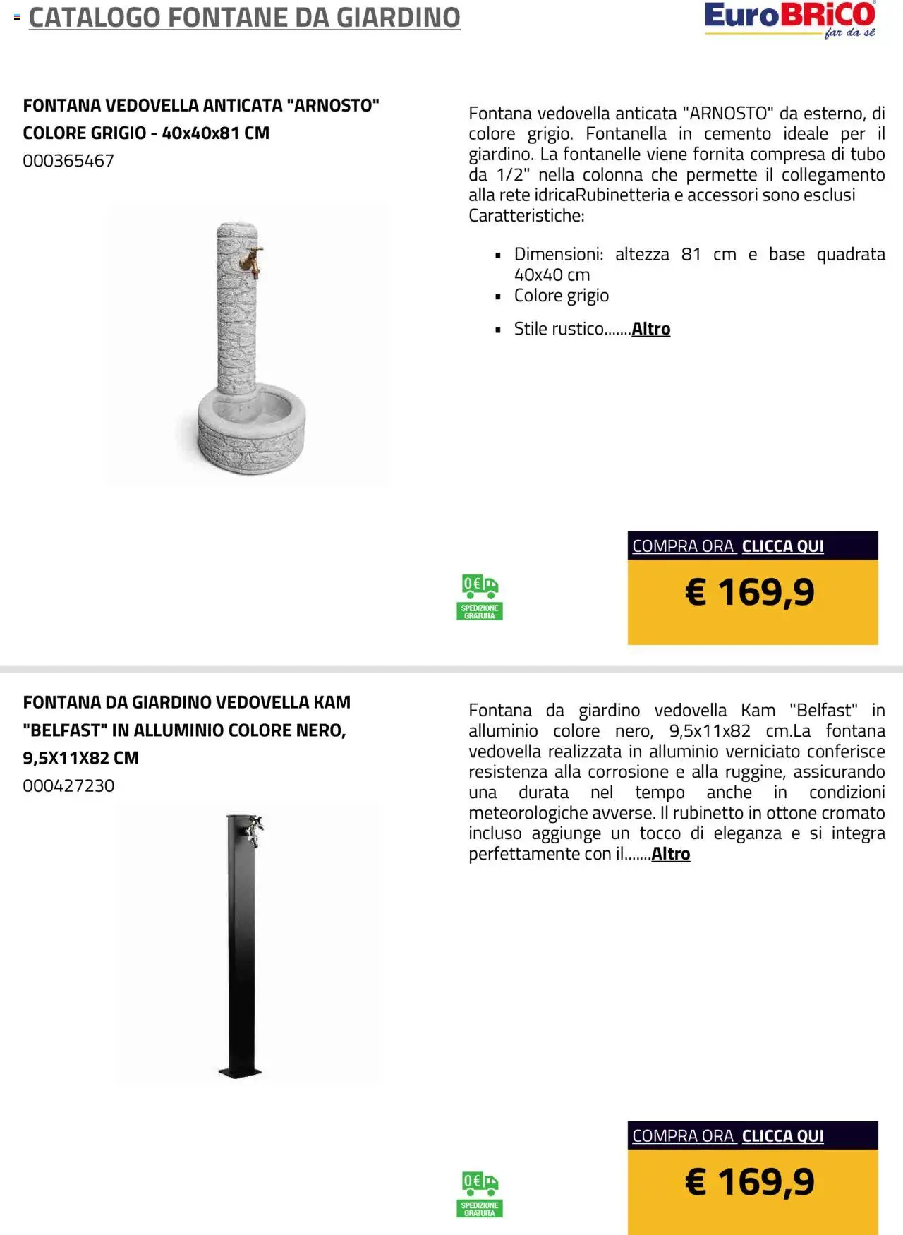 Volantino Eurobrico del 23.07.2025 | Pagina: 16 | Prodotti: Tubo, Alluminio