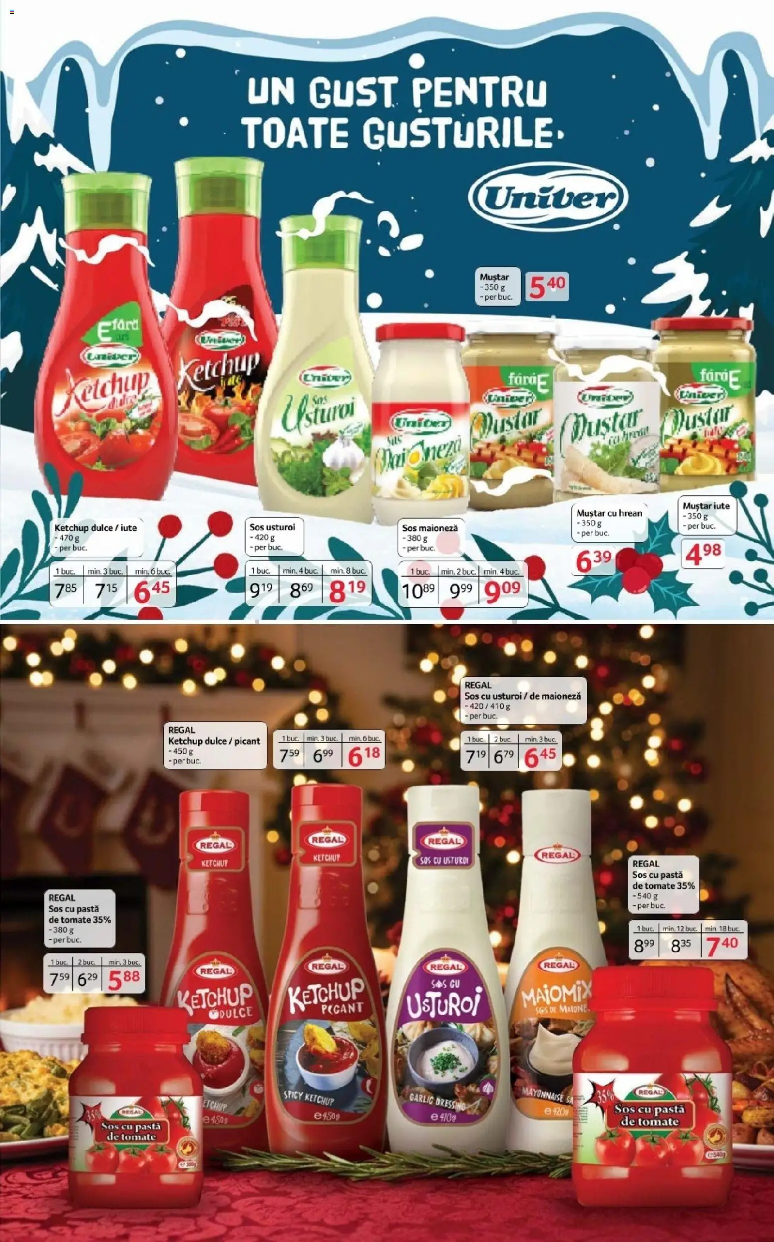 Noul catalog Selgros – valabil de la 12.12.2025 | Pagină: 23 | Produse: Pastă de tomate, Muștar, Maioneză, Sos