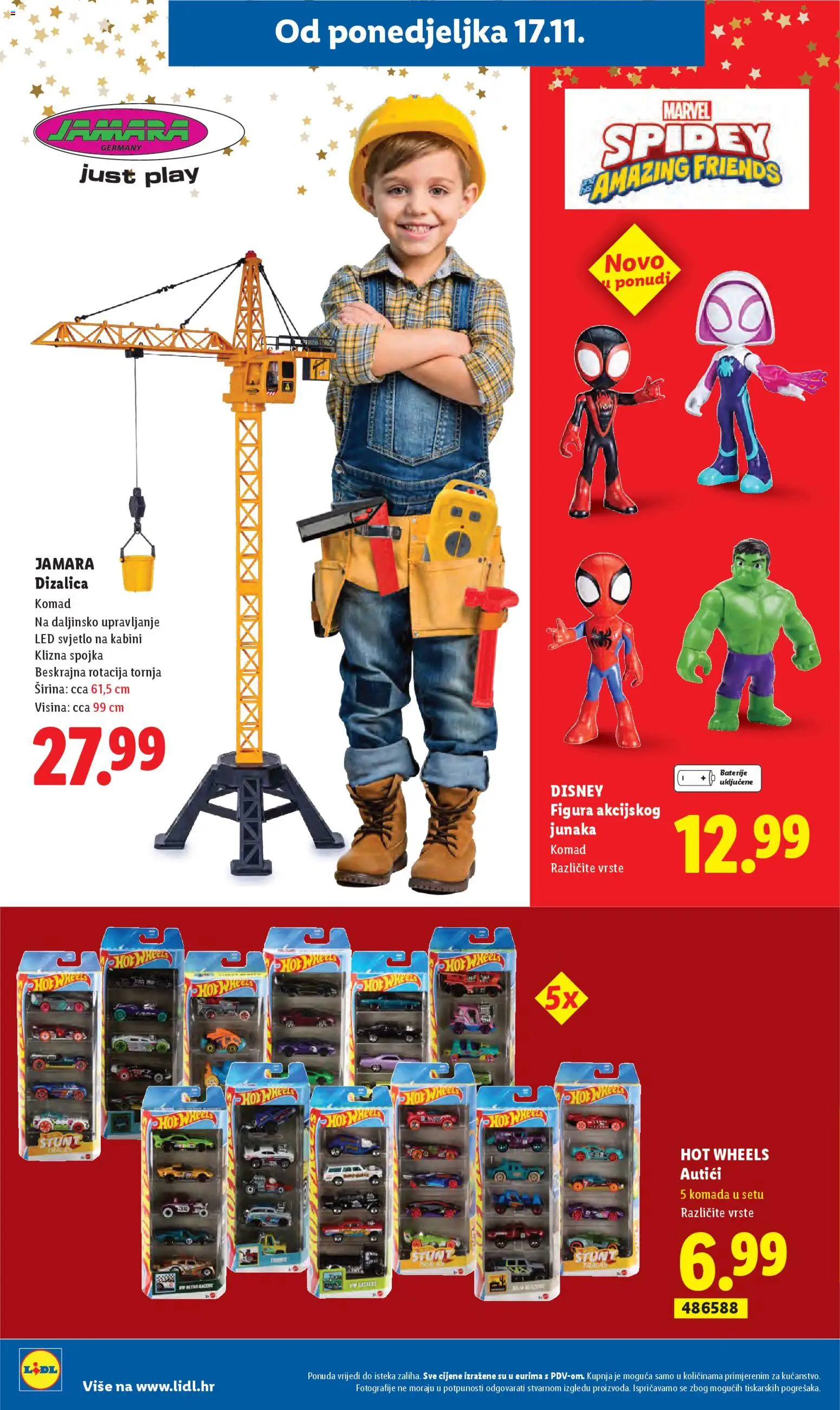 Lidl katalog | vrijedi od 06.11.2025 | Stranica: 7 | Proizvodi: Baterije