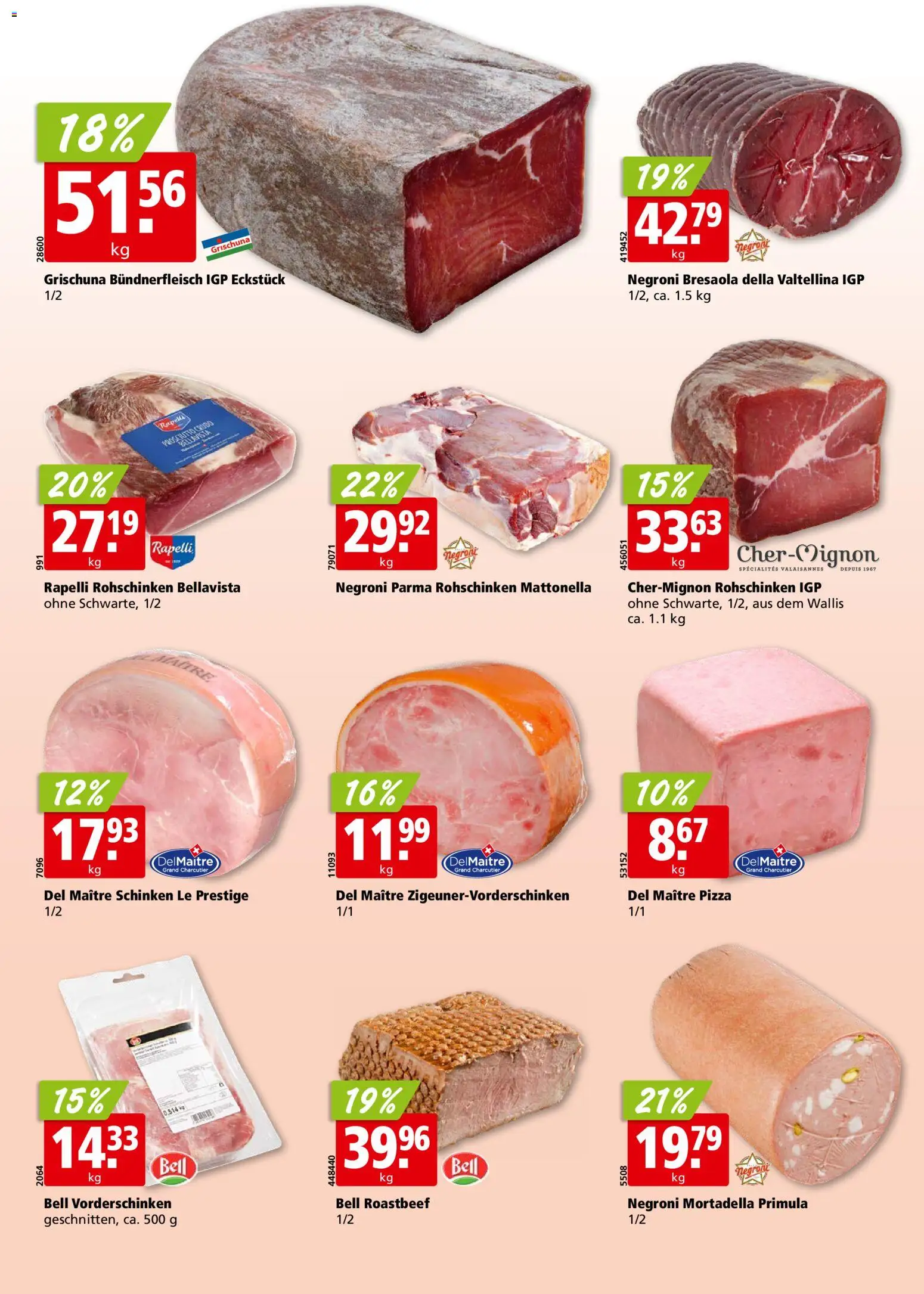 Aligro Aktionen – gültig ab 10.11.2025 | Seite: 10 | Produkte: Schinken, Pizza, Tabasco Sauce