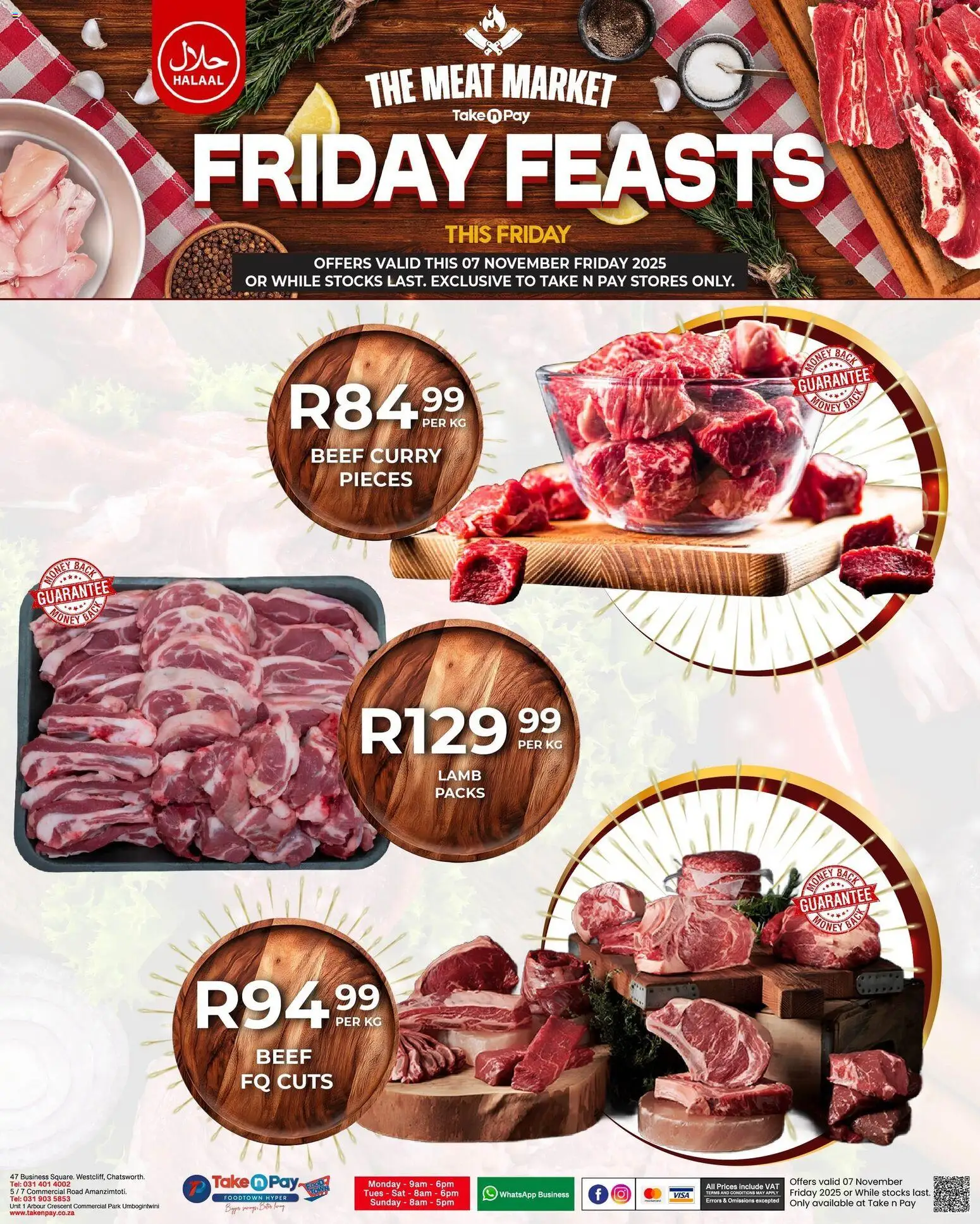 New Take n Pay catalogue – valid from 07.11.2025 | Page: 3 | Products: Bag, Beef