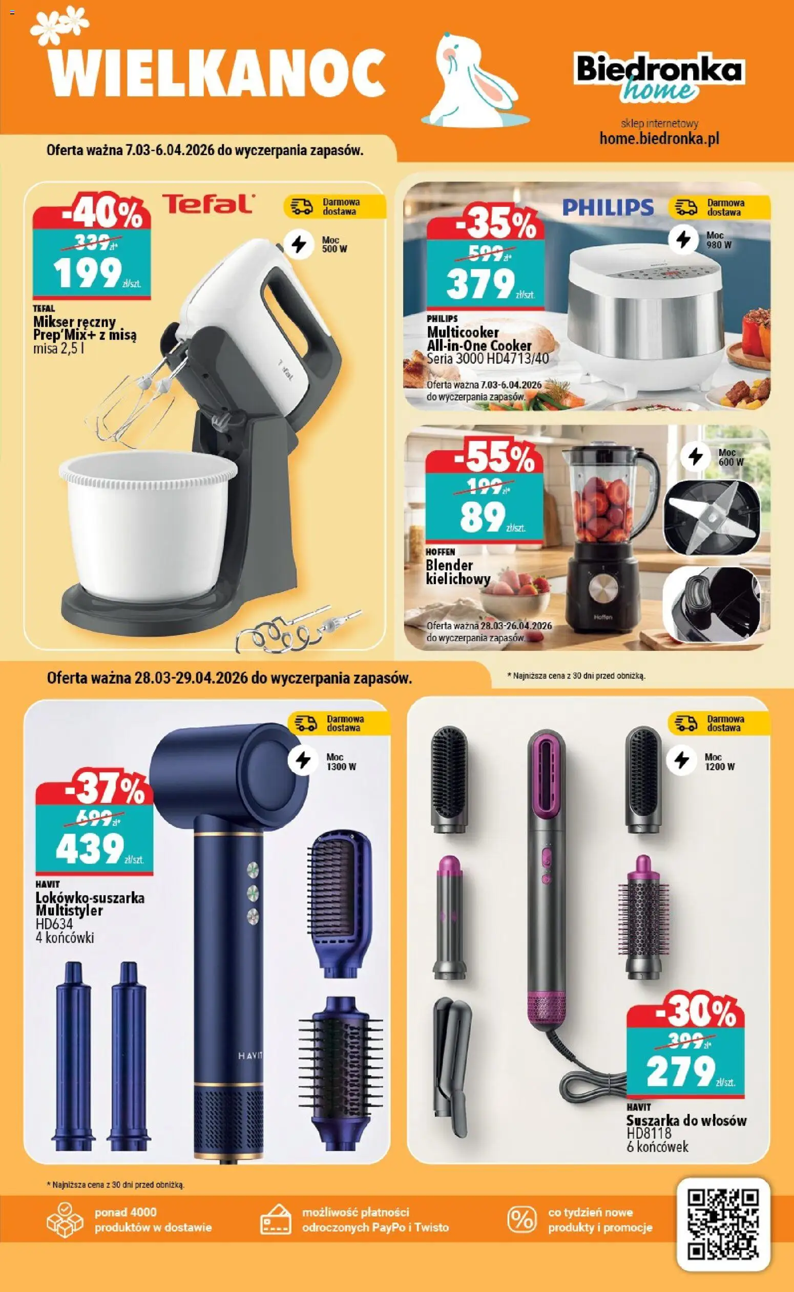 Biedronka Polsko leták - Home od 28.03.2026 | Strana: 3 | Produkty: Tefal