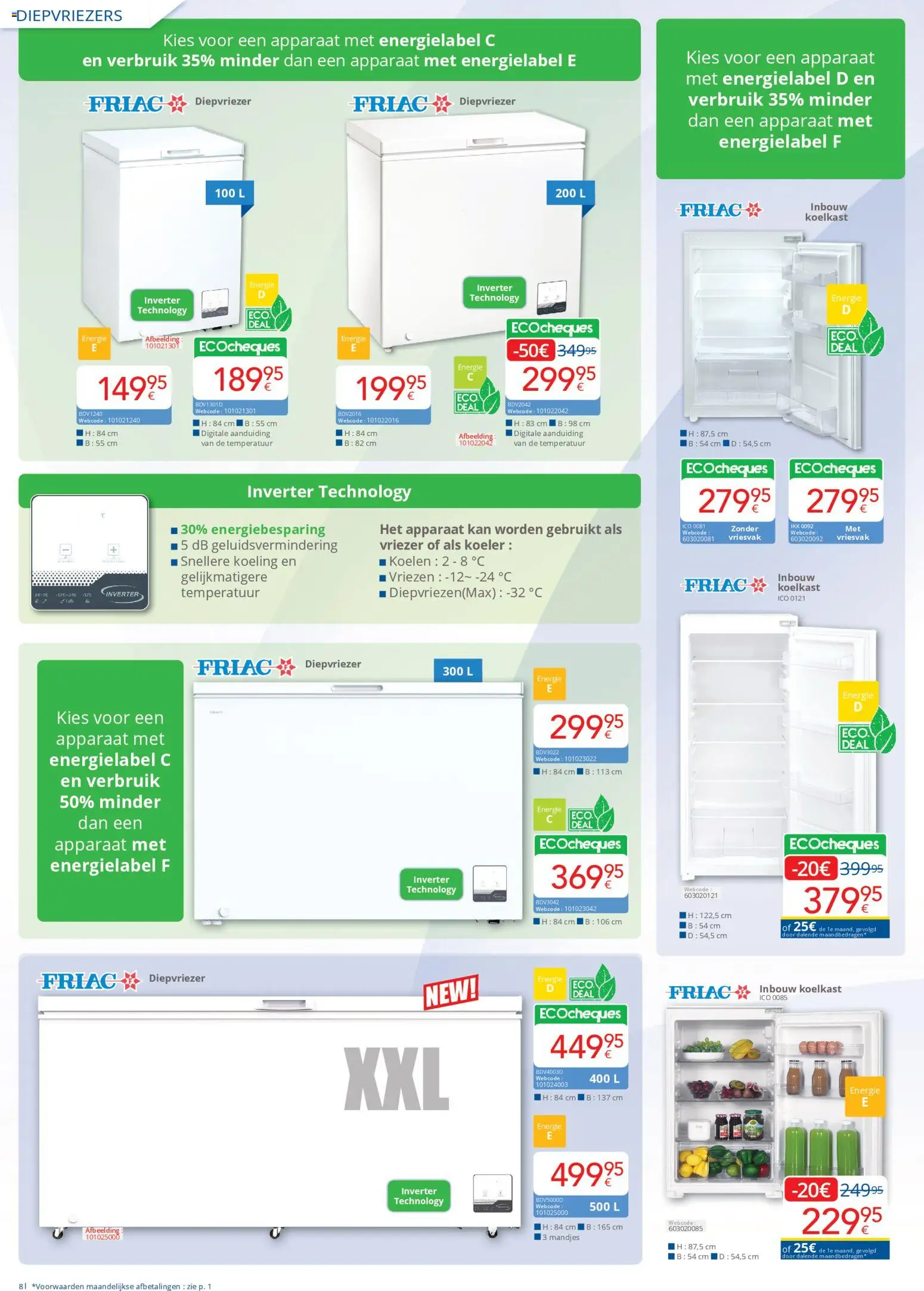 {H1} | Pagina: 8 | Producten: Koeler, Koelkast, Vriezer, Kan