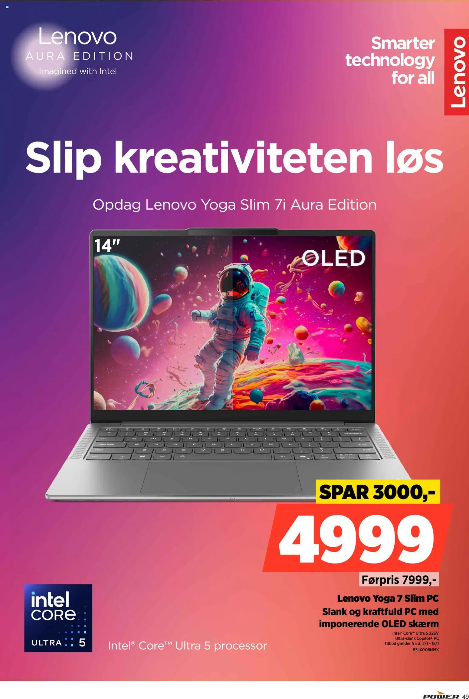Power tilbudsavis – gyldig fra 09.01.2026 | Side: 49 | Produkter: Processor, Skærm, PC
