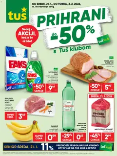 Tuš katalog akcije – veljaven od 21.01.2026