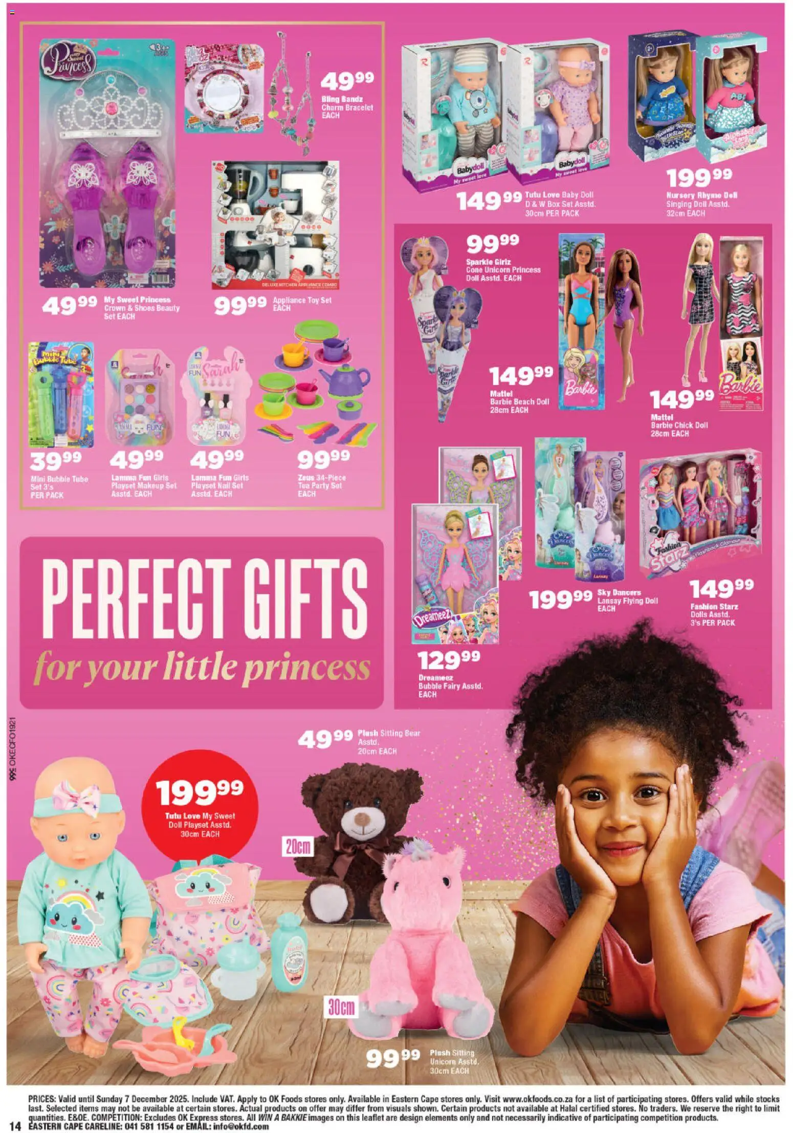 New OK Foods catalogue – valid from 25.11.2025 | Page: 14 | Products: Playset, Box, Tea