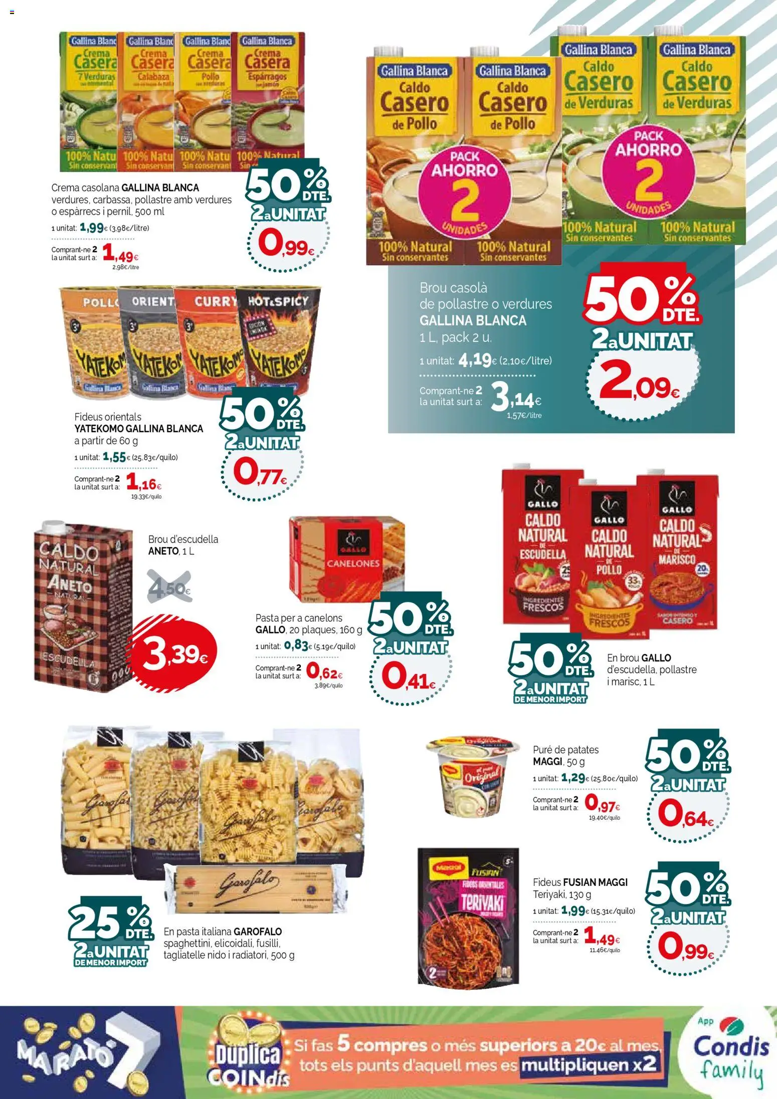 Condis - Black Friday │ válido desde el 19.11.2025 | Página: 13 | Productos: Κρεμάστρα, Νερό καρύδας, Pasta, Crema