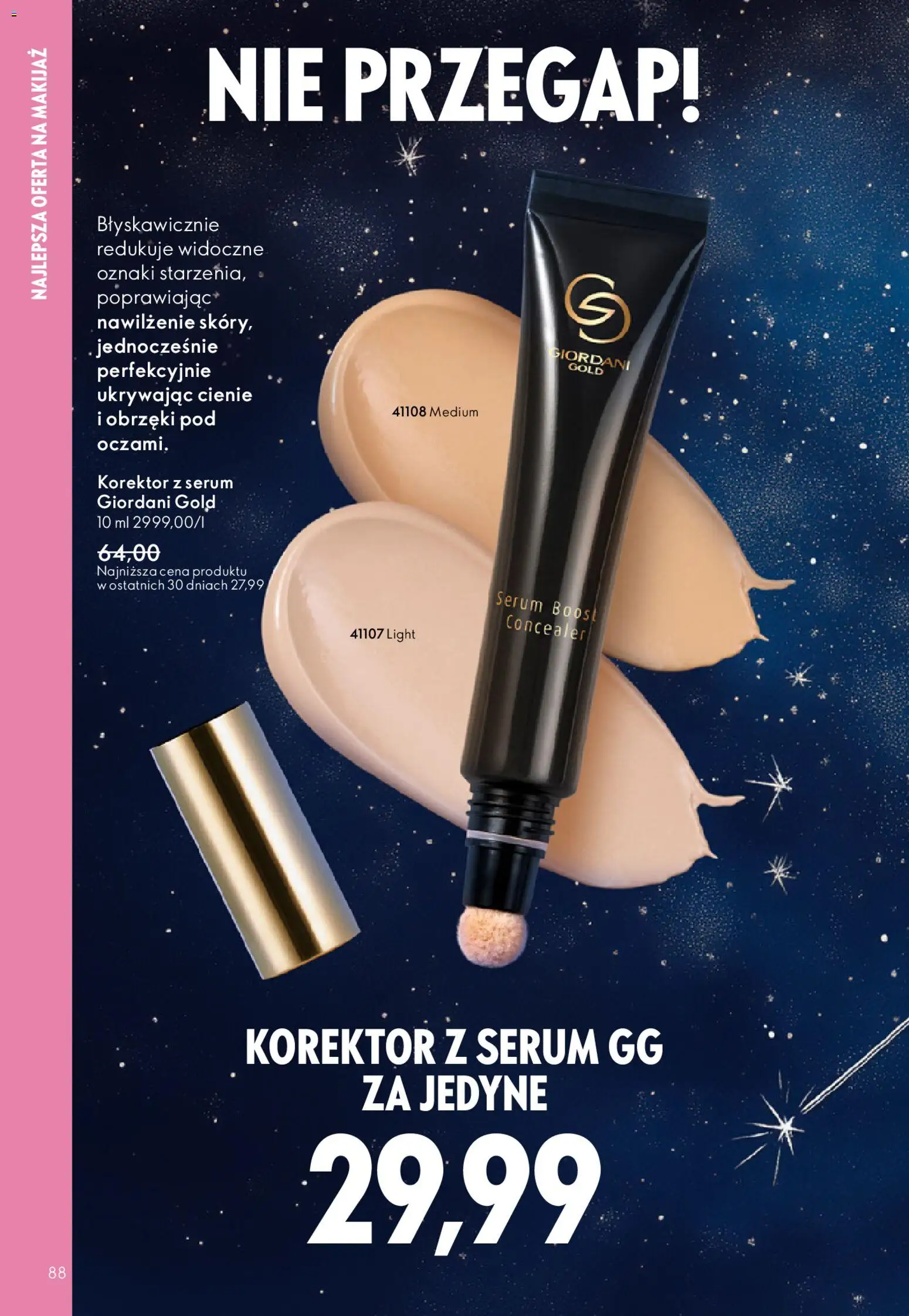 Oriflame Katalog 17 2025 od 03.12.2025 | Strona: 88 | Produkty: Makijaż, Korektor