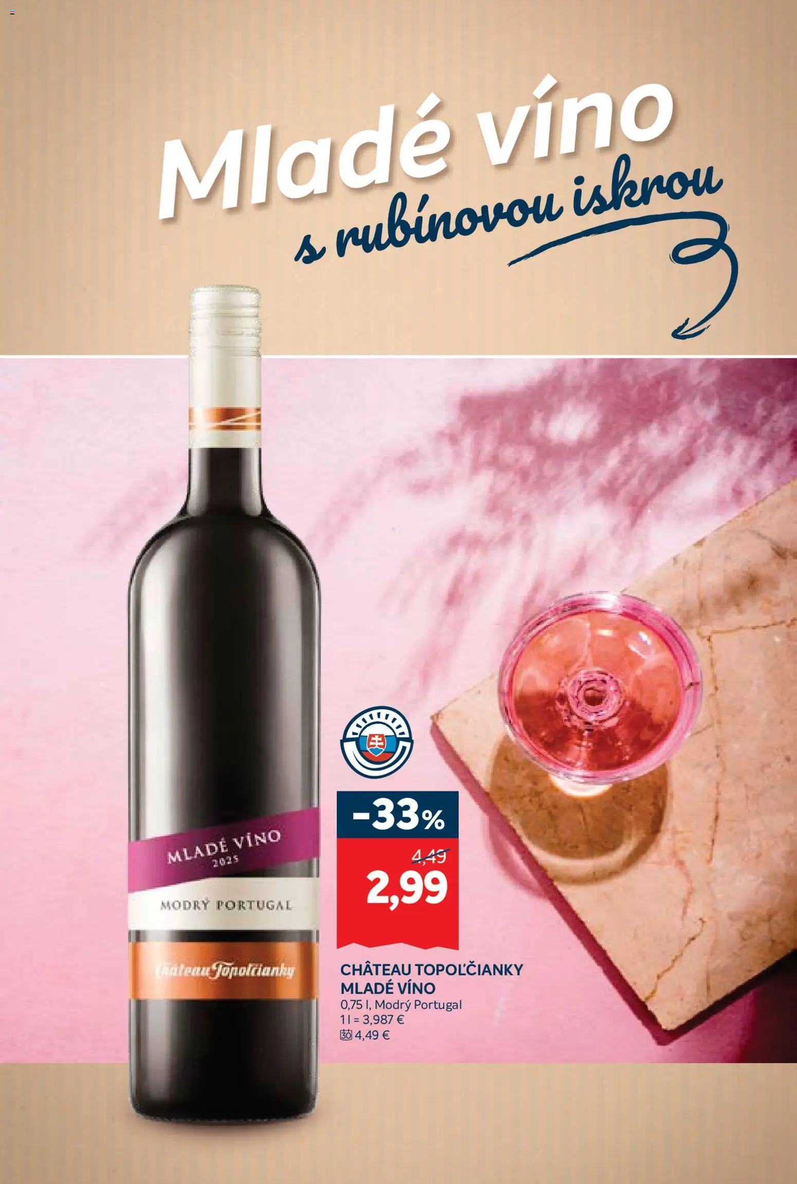 Nové Kraj akcie – leták je platný od 13.11.2025 | Strana: 10 | Produkty: Víno