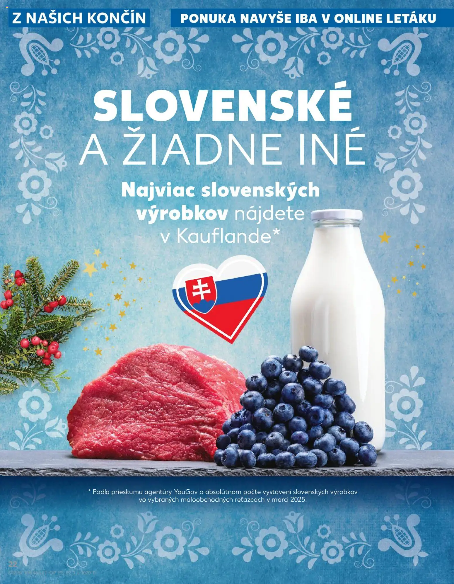 Kaufland SK akciós ujság - amely érvényes a következő dátumtól: 13.11.2025 | Oldal: 22