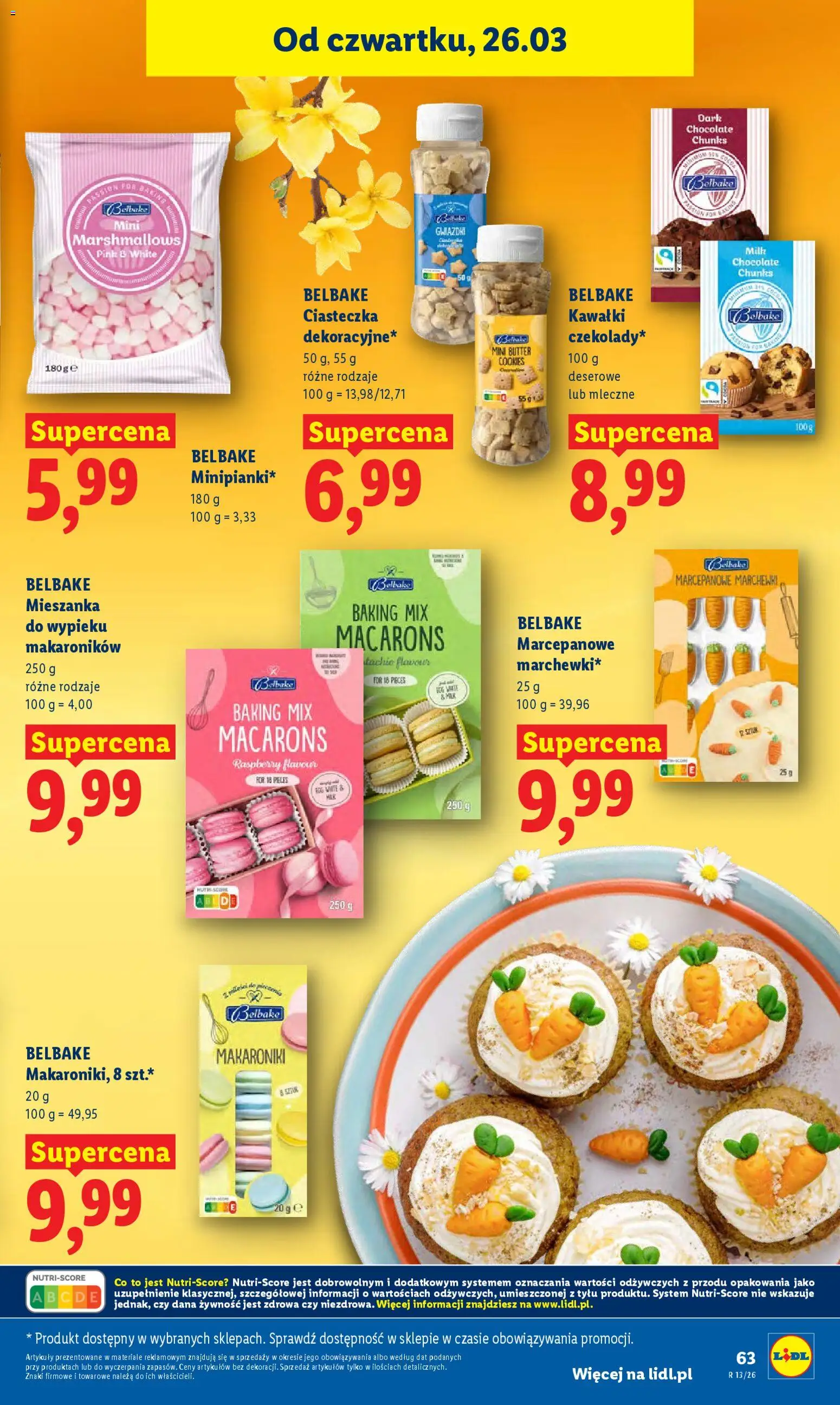 Lidl Polsko leták od 26.03.2026 | Strana: 63 | Produkty: Cookies, Marshmallows