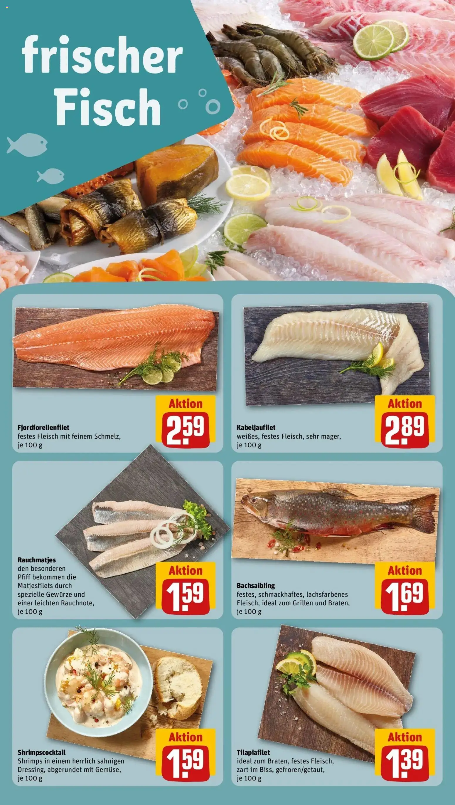 Rewe Prospekt Marl	 – gültig ab 15.03.2026 | Seite: 30 | Produkte: Fisch, Gewürze, Fleisch