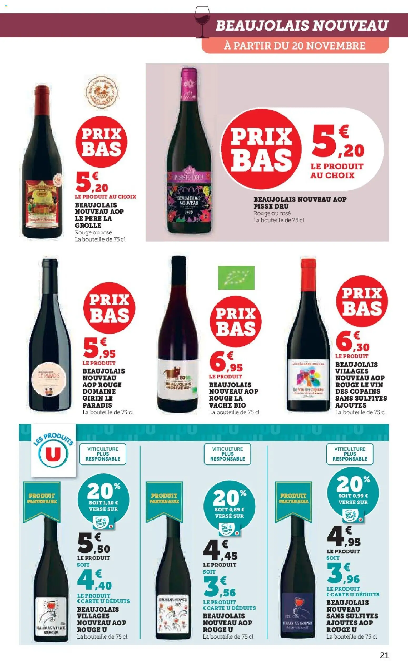 {H1} | Page: 21 | Produits: Vin, Beaujolais Nouveau