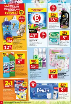 Pogląd oferty "Twój Market gazetka" - ważna od 01.04.2026 | Strona: 38 | Produkty: Cytryna, Papier toaletowy, Coccolino, Ręcznik papierowy