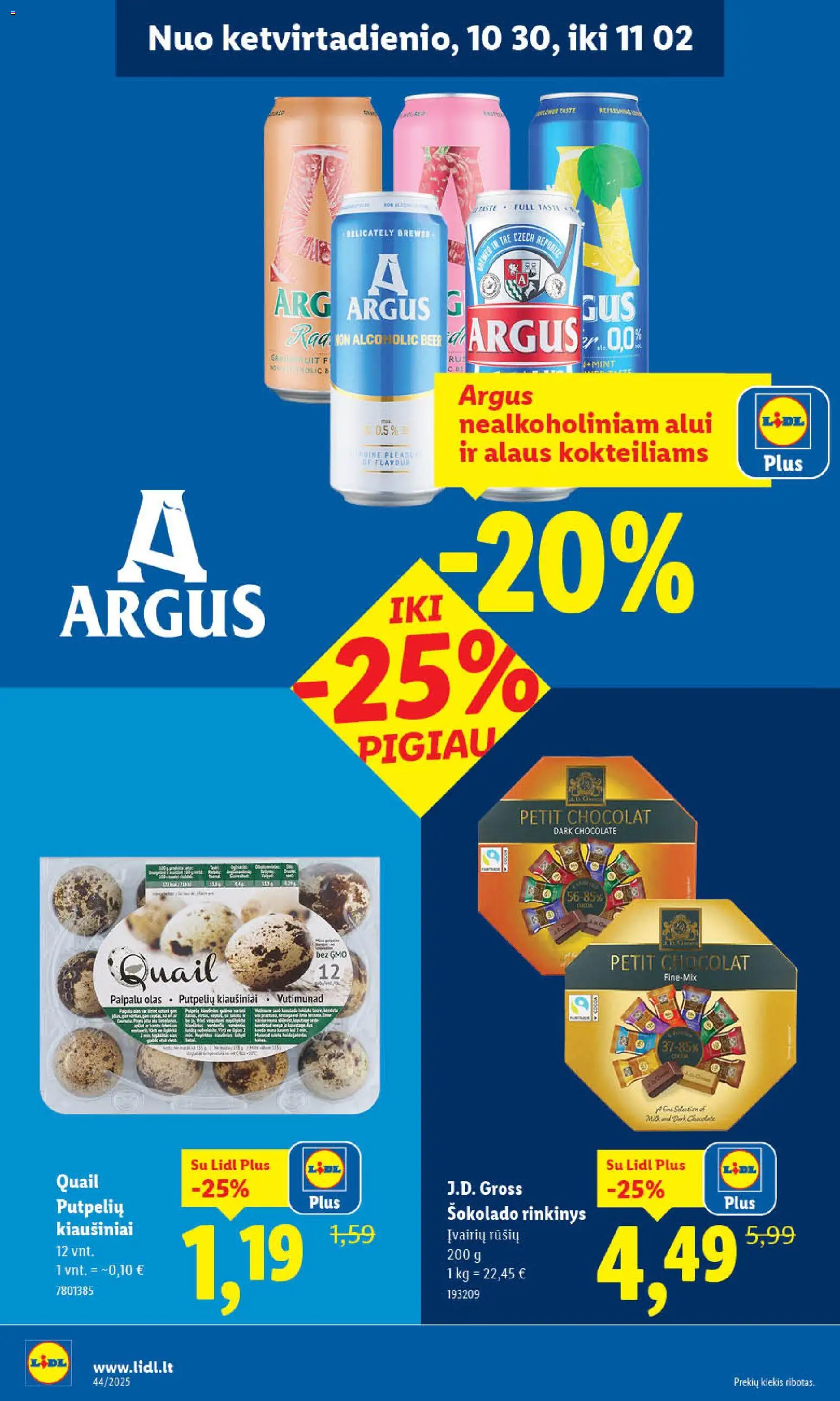 LIDL akcijos nuo 27.10.2025 | Puslapis: 52 | Prekių: Kiaušiniai