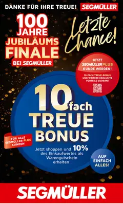 Segmüller Jubiläums Finale - Letzte Chance ab 24.12.2025 gültig
