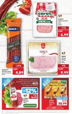Ofertele Kaufland valabile de la 25.02.2026 | Pagină: 20 | Produse: Bahçe aydınlatması, Masaüstü kılıfı, Salam, Gouda