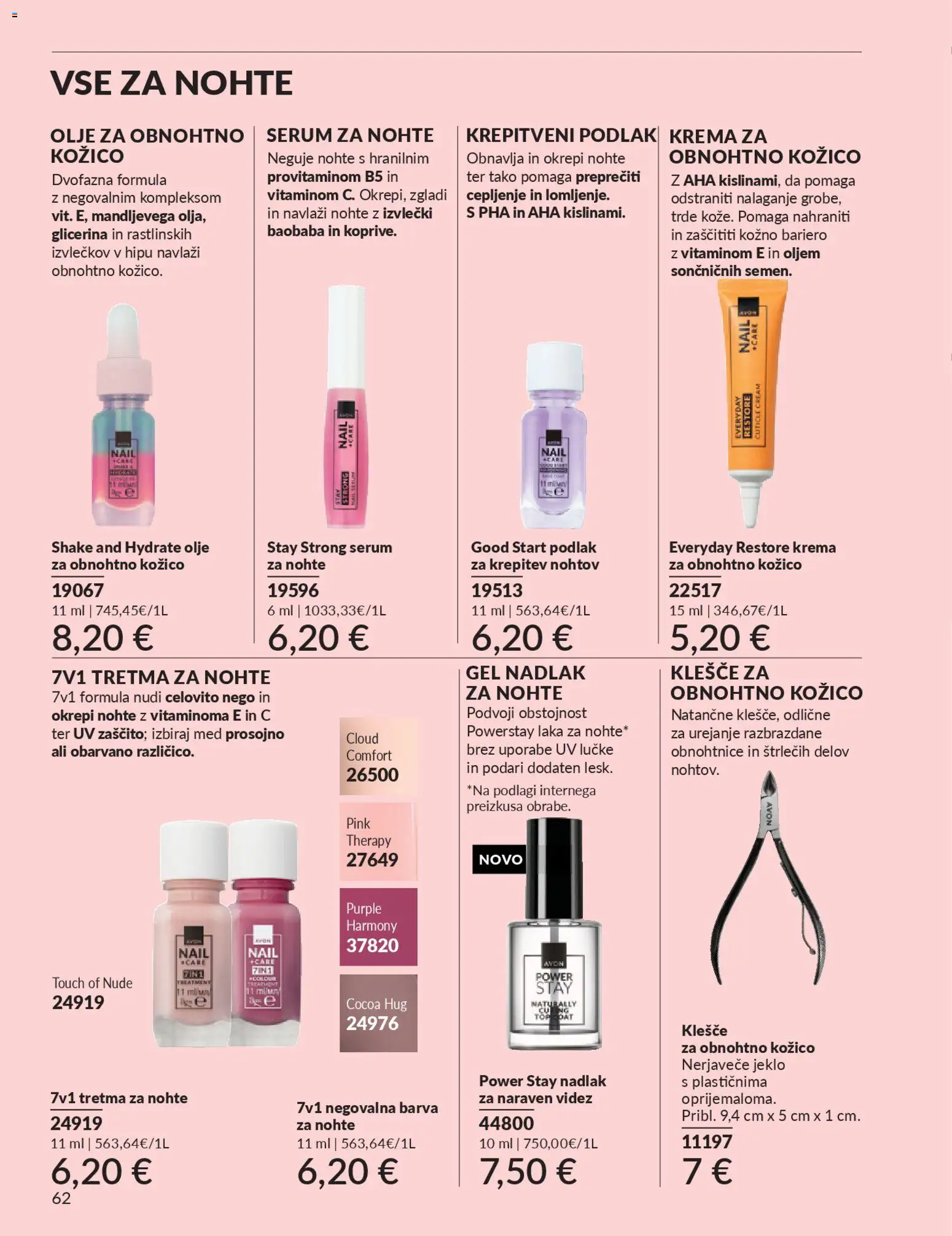 Novi Avon katalog ponudbe – veljaven od 31.03.2026 | Stran: 62