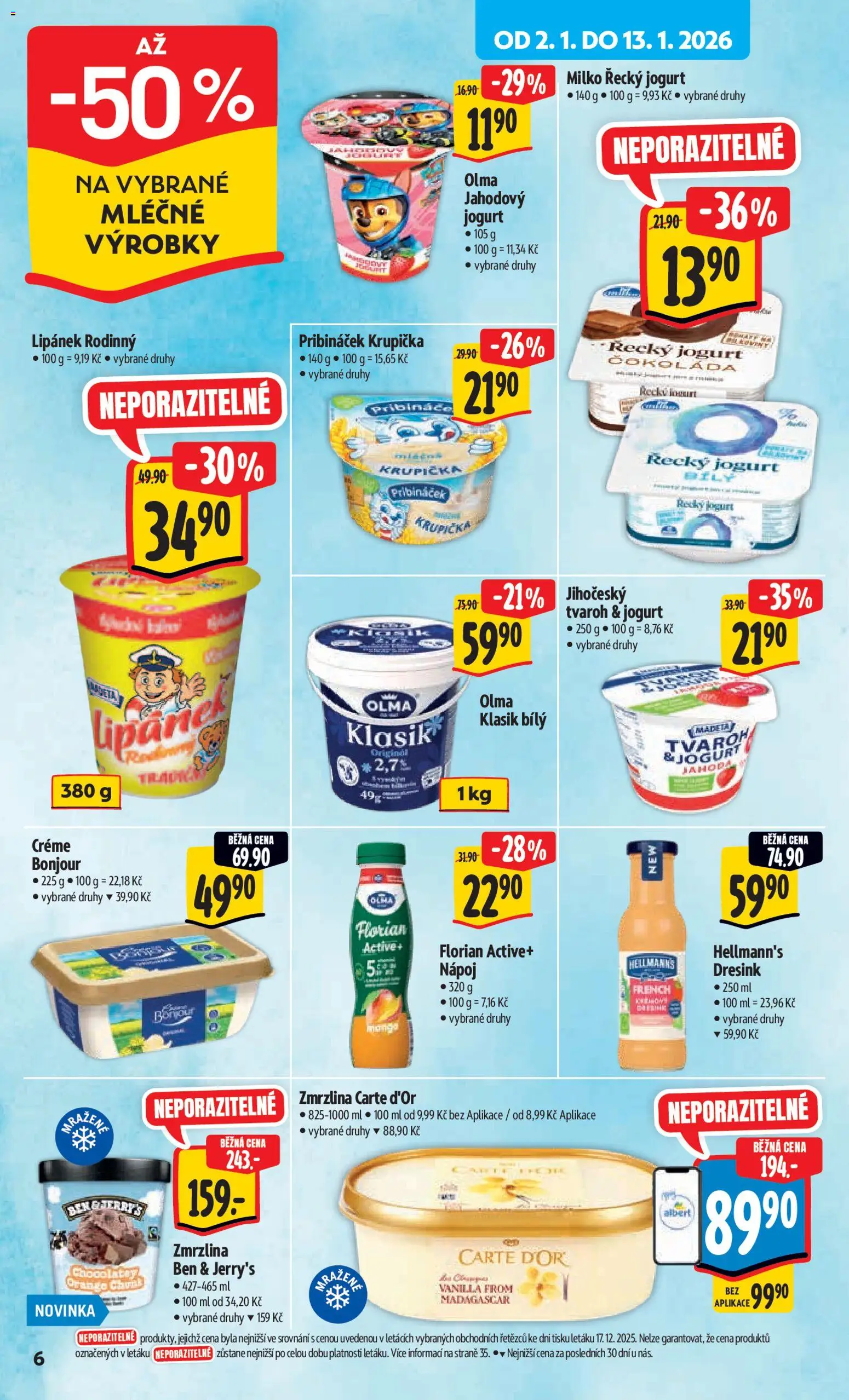 Albert leták - Hypermarket od 02.01.2026 | Strana: 6