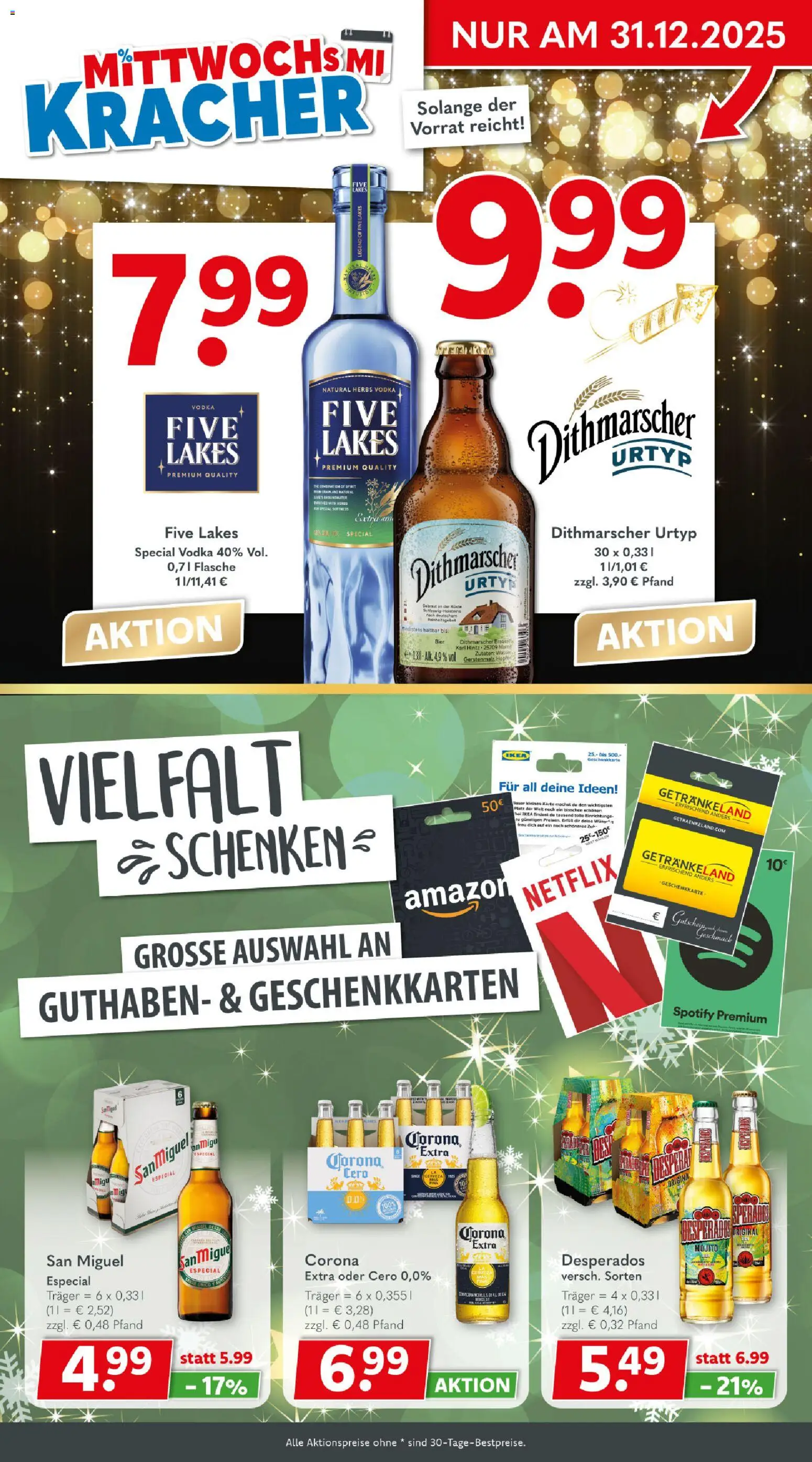 Getränkeland Prospekt Berlin – gültig ab 22.12.2025 | Seite: 3 | Produkte: Bier, Desperados, Vodka