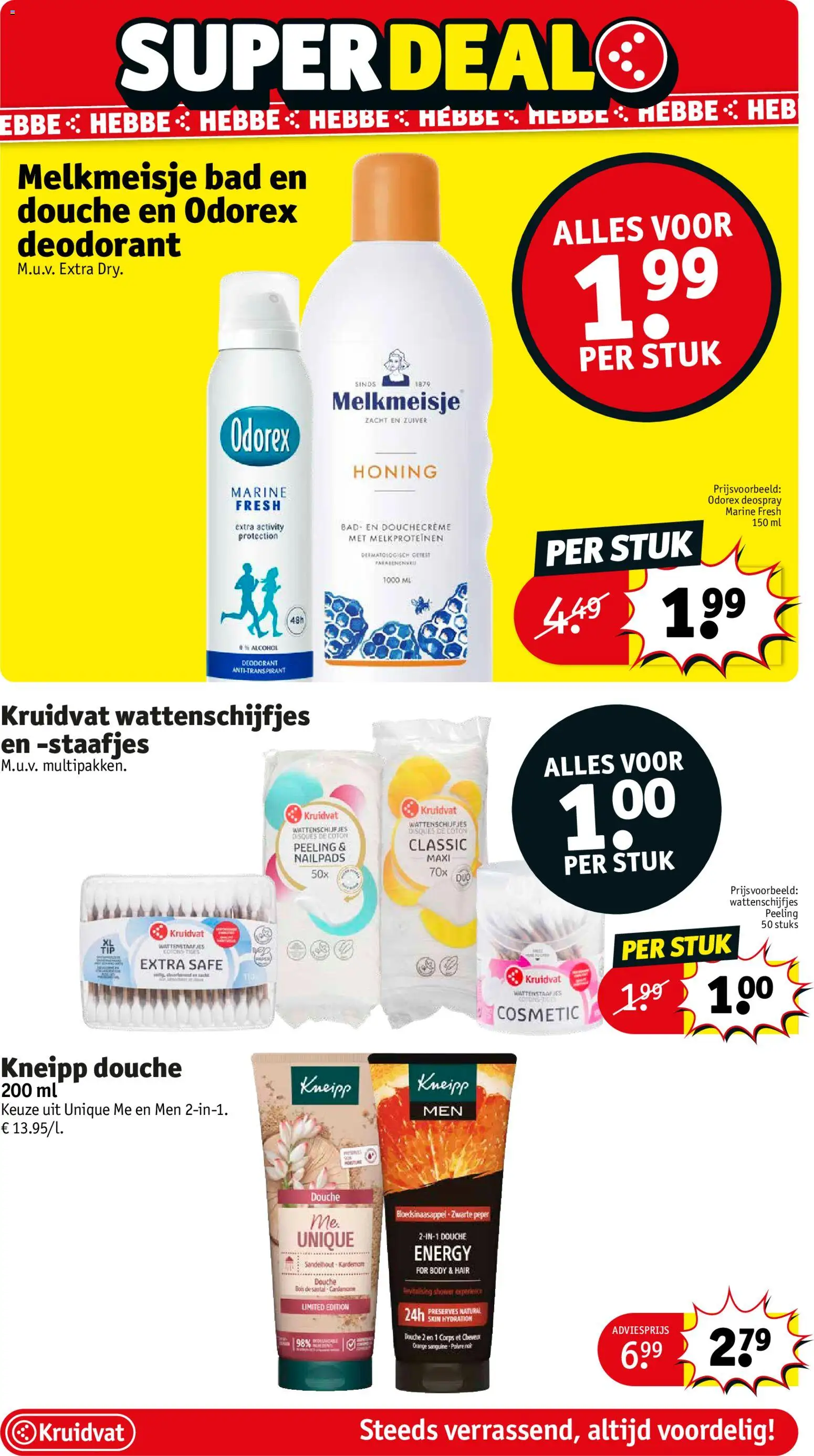 {H1} | Pagina: 56 | Producten: Pads, Kardemom, Deodorant, Antitranspirant