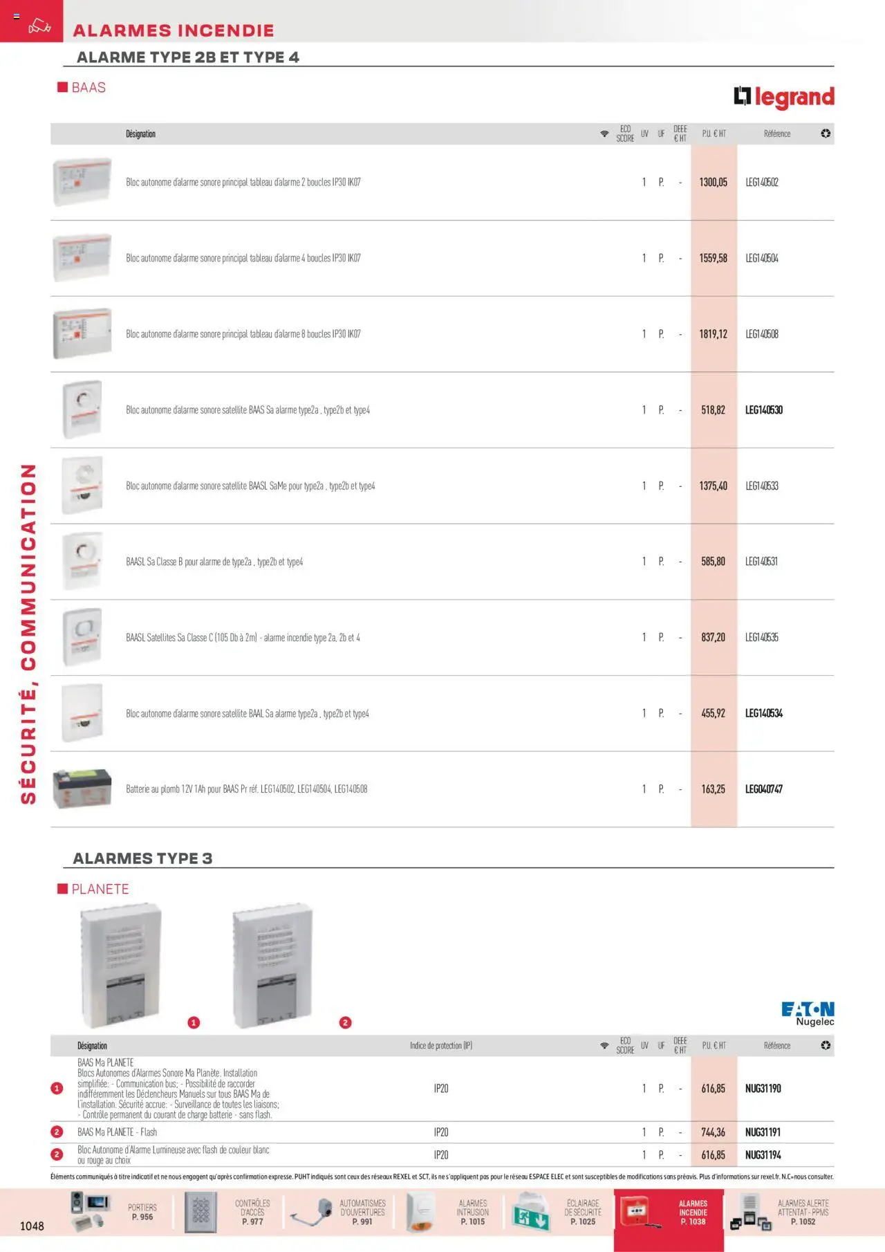  | Page: 94 | Produits: Satellite, Batterie