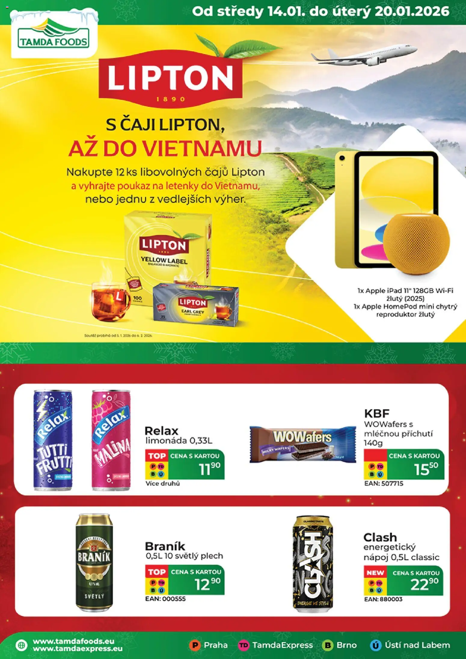 Tamda Foods leták od 14.01.2026 | Strana: 1