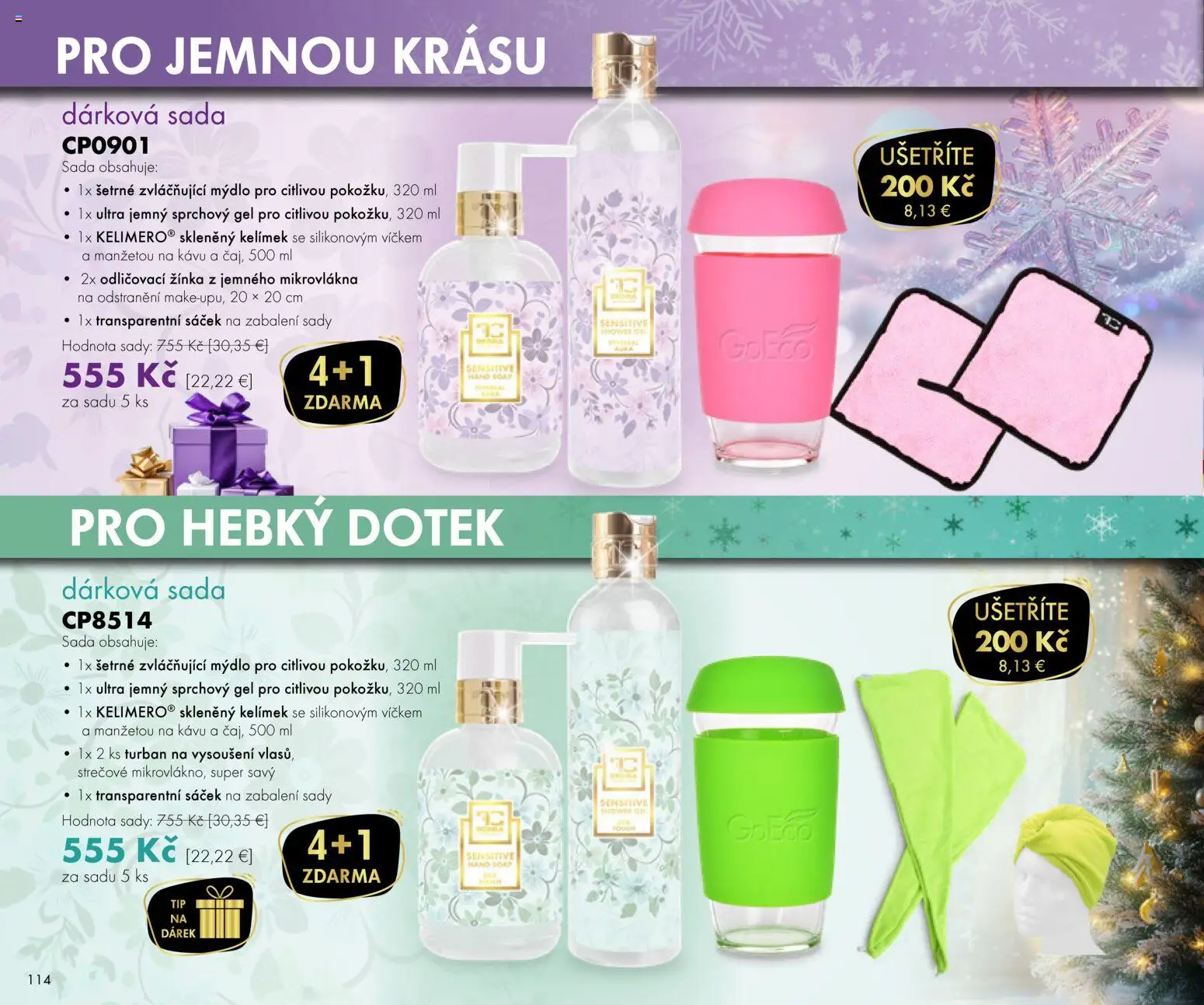 Nové Dedra akcie – leták je platný od 01.11.2025 | Strana: 14 | Produkty: Mydlo, Sprchový gél