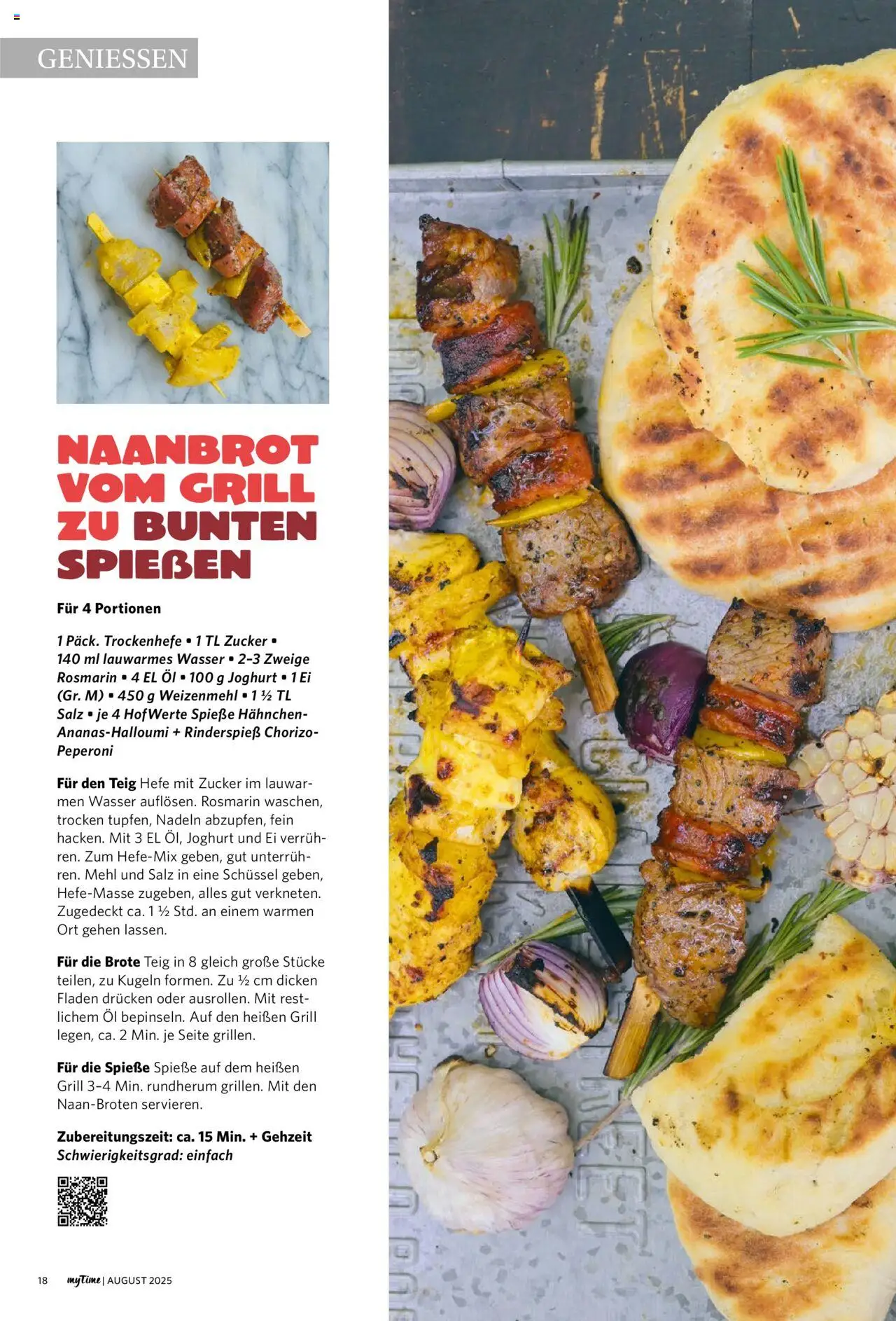 Combi - myTime August 2025 - gültig ab dem 01.08.2025 | Seite: 18 | Produkte: Grill, Mehl, Öl, Wasser