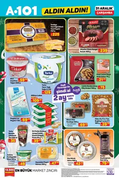 31.12.2025 tarihinden itibaren geçerli olan A101 kataloğu önizlemesi