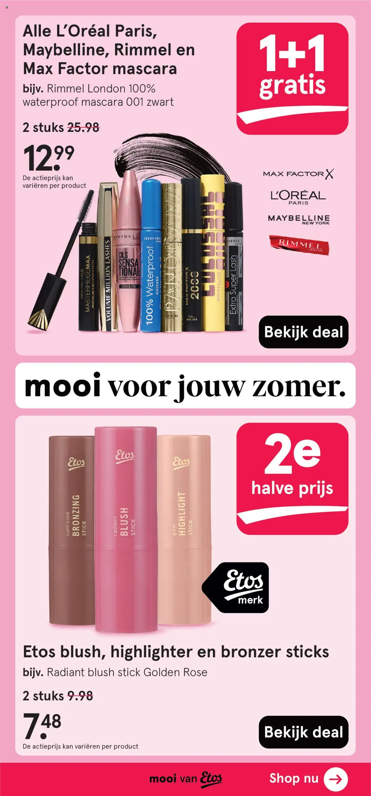  | Pagina: 43 | Producten: Kan, Blush, Bronzer, Mascara