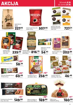 PerSu katalog - pregled PerSu kataloga - važi od 08.10.2025 | Strana: 3 | Proizvode: Ovsena kaša, Musli, Nescafé, Nesquik